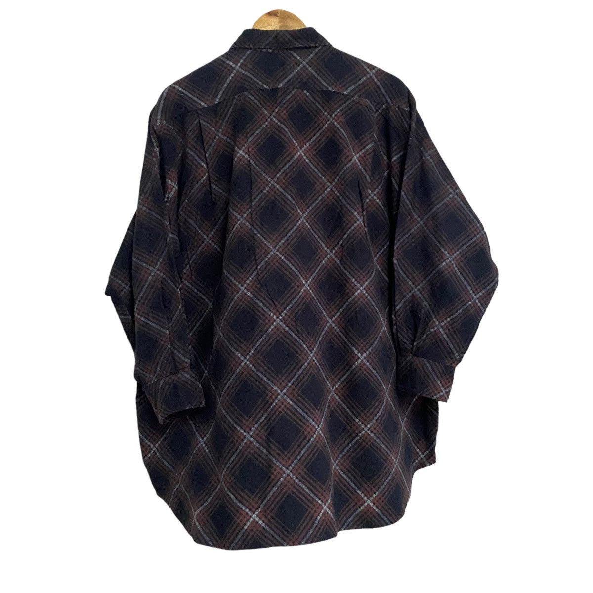 Comme des Garcons Vintage Robe De Chambre Comme Des Garcons Flannel Oversize Size US XL / EU 56 / 4 - 7 Thumbnail