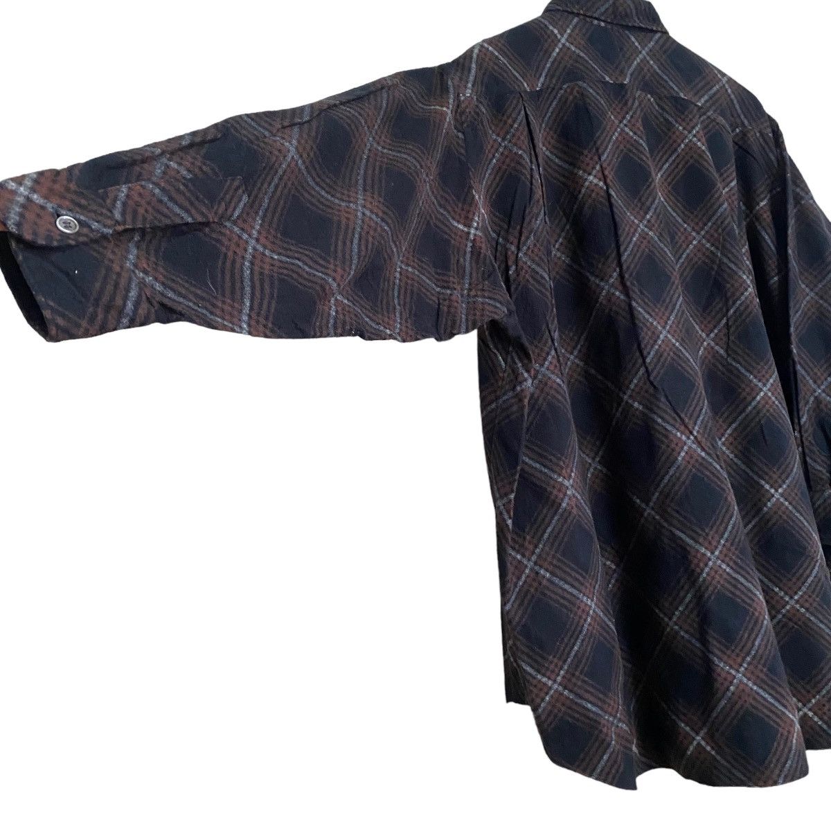 Comme des Garcons Vintage Robe De Chambre Comme Des Garcons Flannel Oversize Size US XL / EU 56 / 4 - 10 Thumbnail