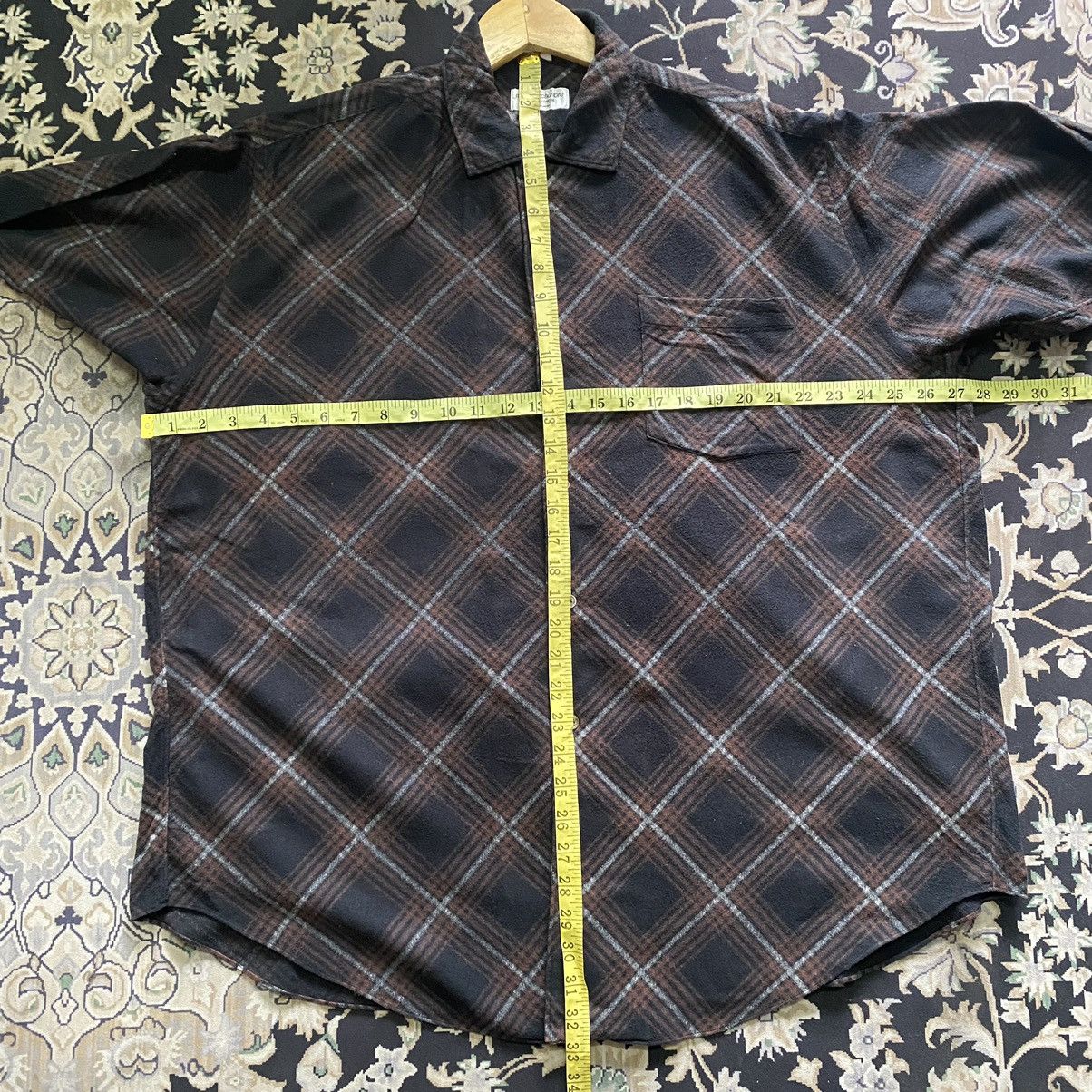 Comme des Garcons Vintage Robe De Chambre Comme Des Garcons Flannel Oversize Size US XL / EU 56 / 4 - 13 Thumbnail