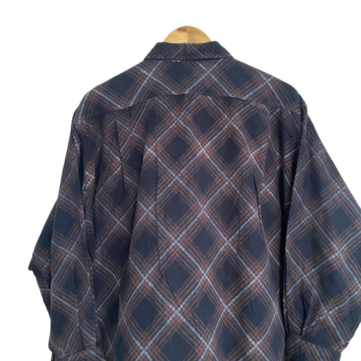Comme des Garcons Vintage Robe De Chambre Comme Des Garcons Flannel Oversize Size US XL / EU 56 / 4 - 8 Thumbnail