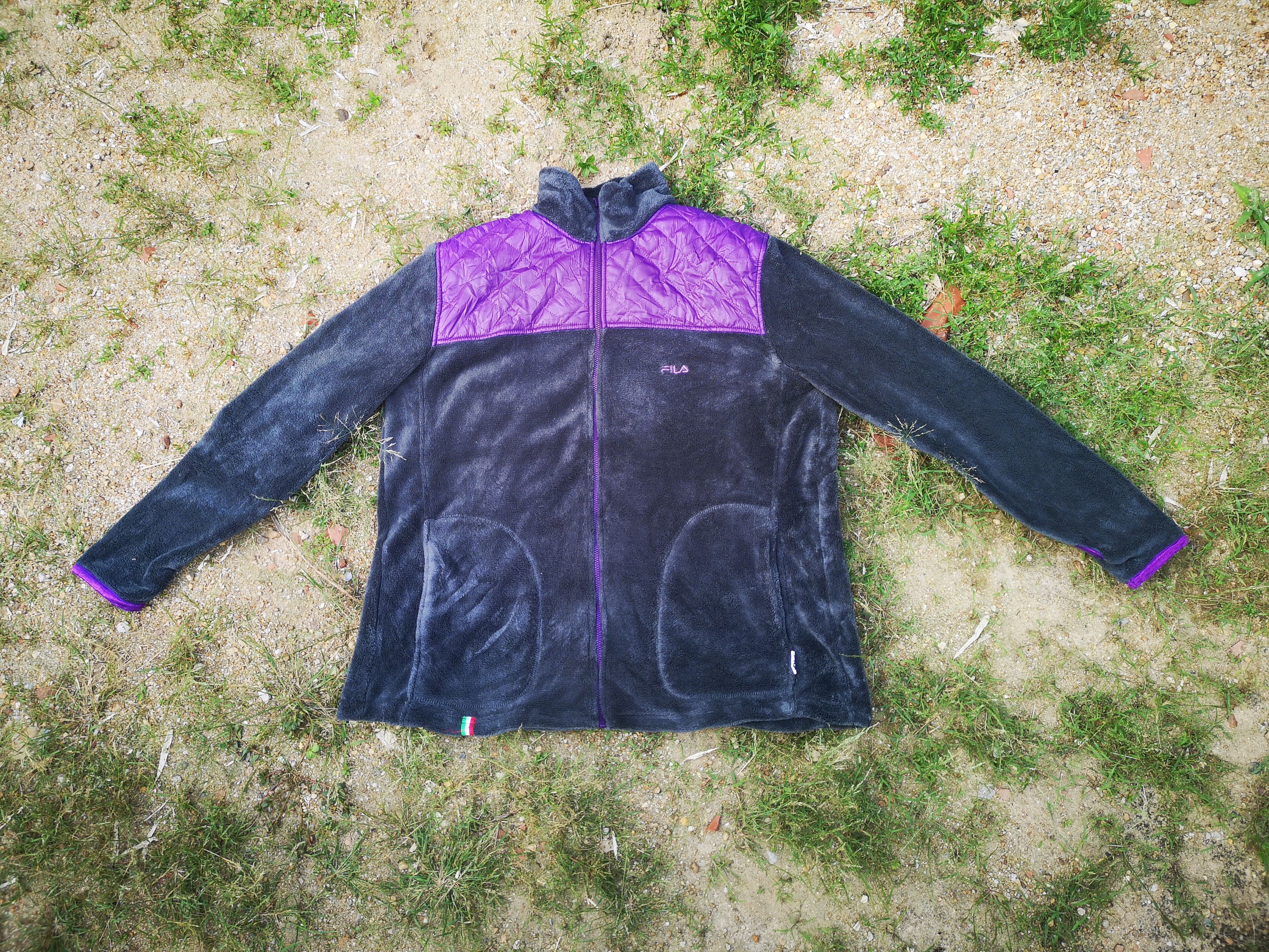 Fila Fila foux Fur Fleece Zipper Jacket Size US L / EU 52-54 / 3 - 3 Thumbnail