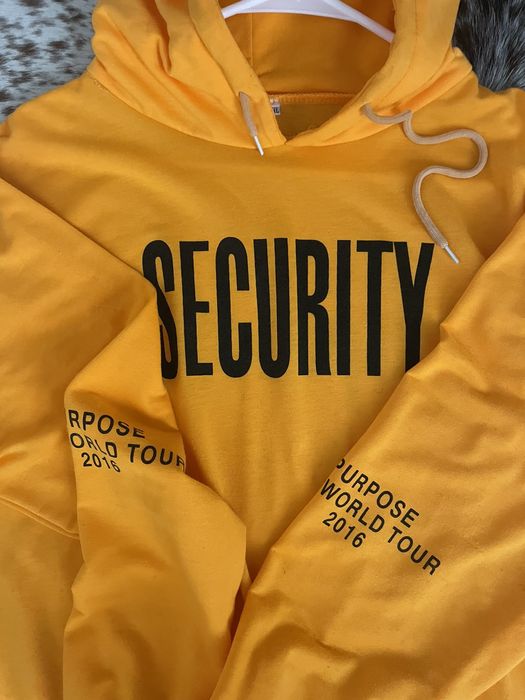 Justin bieber cheap security hoodie