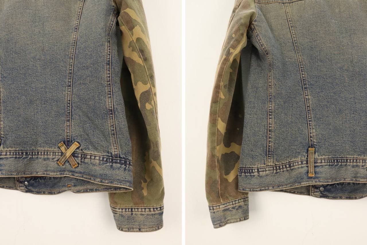 Dolce & Gabbana Dolce & Gabbana Women's Army Camo Denim Jeans Faded Style Size XS / US 0-2 / IT 36-38 - 18 Thumbnail