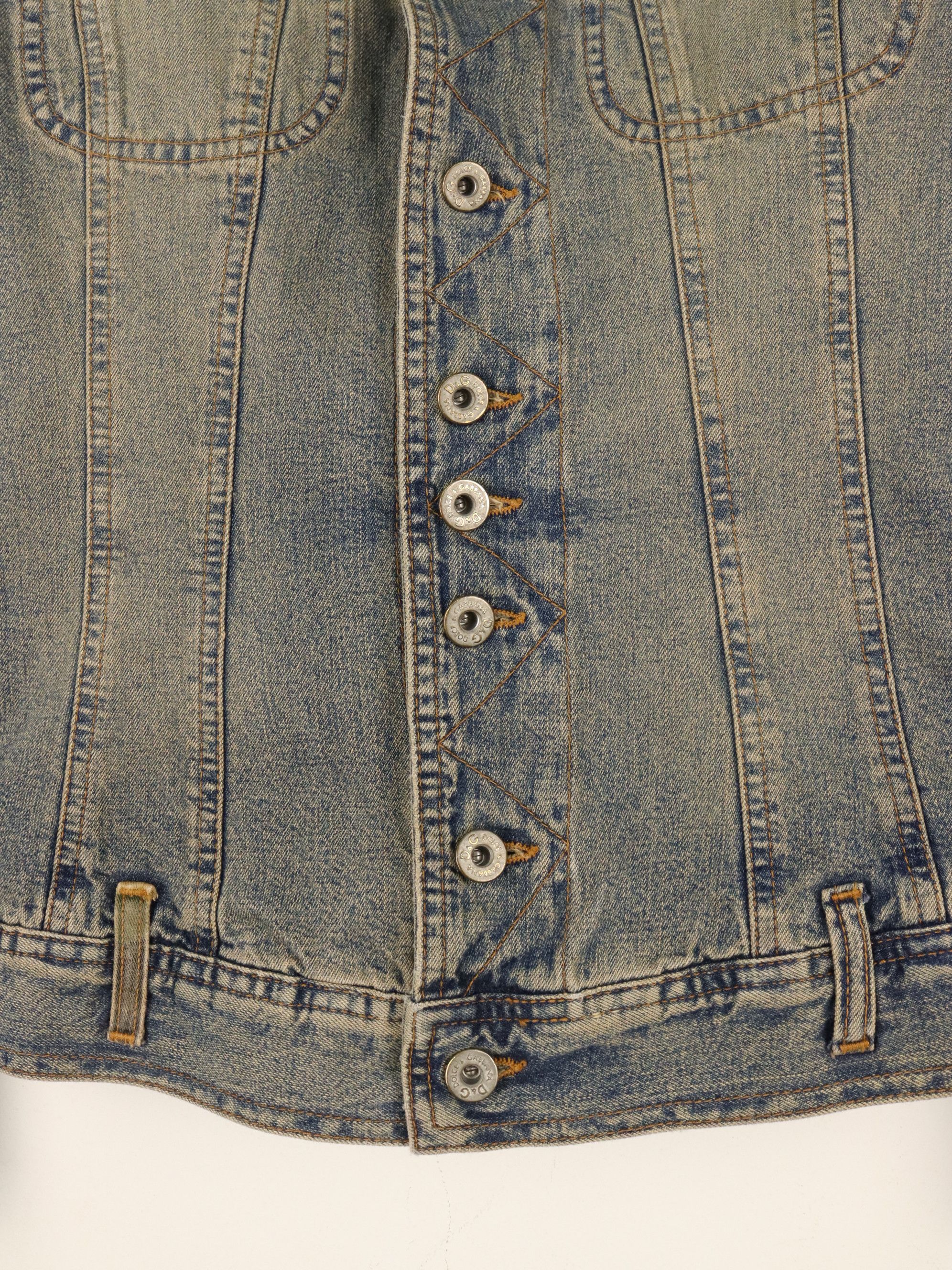 Dolce & Gabbana Dolce & Gabbana Women's Army Camo Denim Jeans Faded Style Size XS / US 0-2 / IT 36-38 - 11 Thumbnail