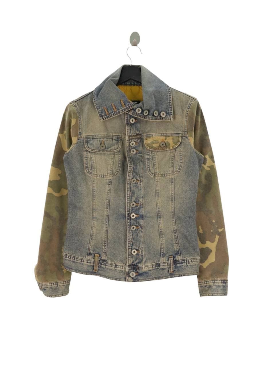Dolce & Gabbana Dolce & Gabbana Women's Army Camo Denim Jeans Faded Style Size XS / US 0-2 / IT 36-38 - 5 Thumbnail