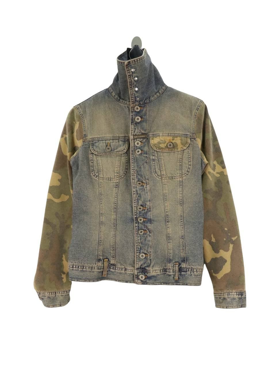 Dolce & Gabbana Dolce & Gabbana Women's Army Camo Denim Jeans Faded Style Size XS / US 0-2 / IT 36-38 - 3 Thumbnail