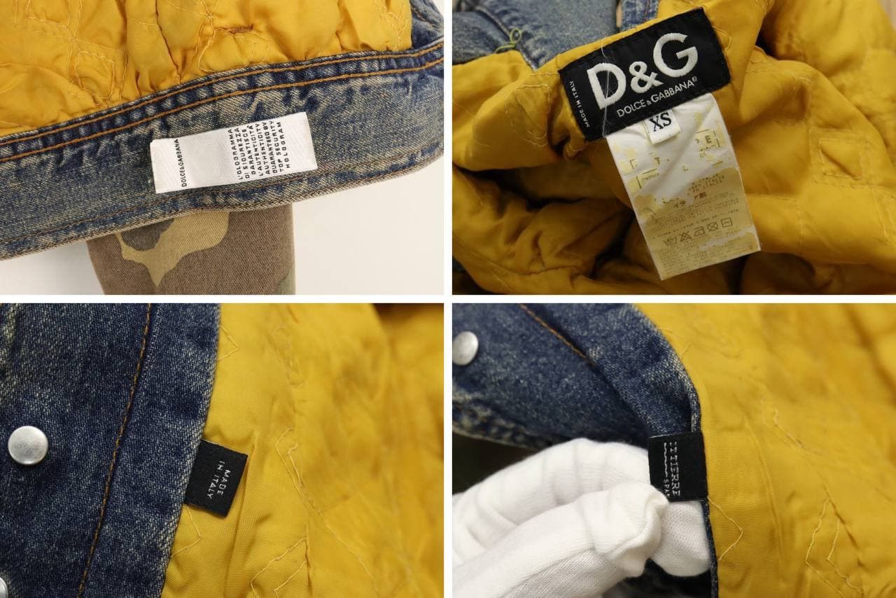 Dolce & Gabbana Dolce & Gabbana Women's Army Camo Denim Jeans Faded Style Size XS / US 0-2 / IT 36-38 - 25 Thumbnail