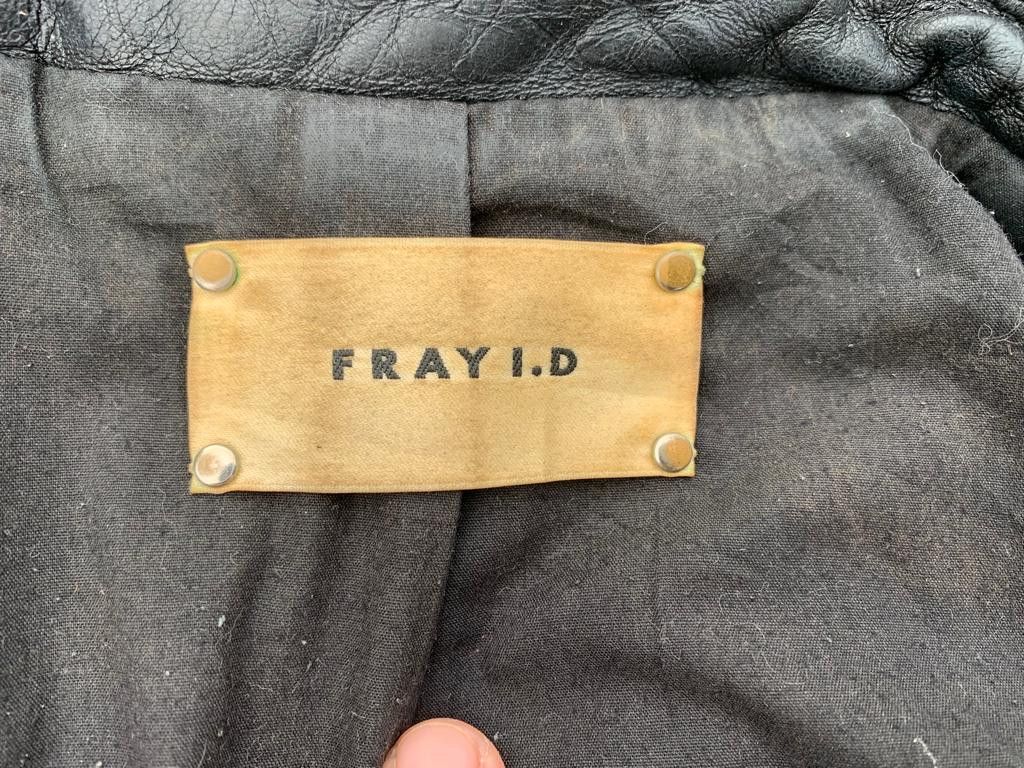 Designer × Japanese Brand Fray I.D leather Jacket Size S / US 4 / IT 40 - 8 Thumbnail
