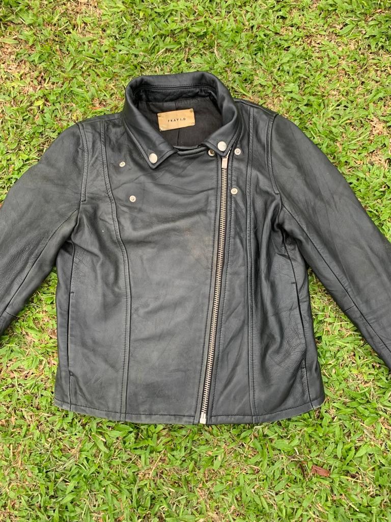 Designer × Japanese Brand Fray I.D leather Jacket Size S / US 4 / IT 40 - 5 Thumbnail