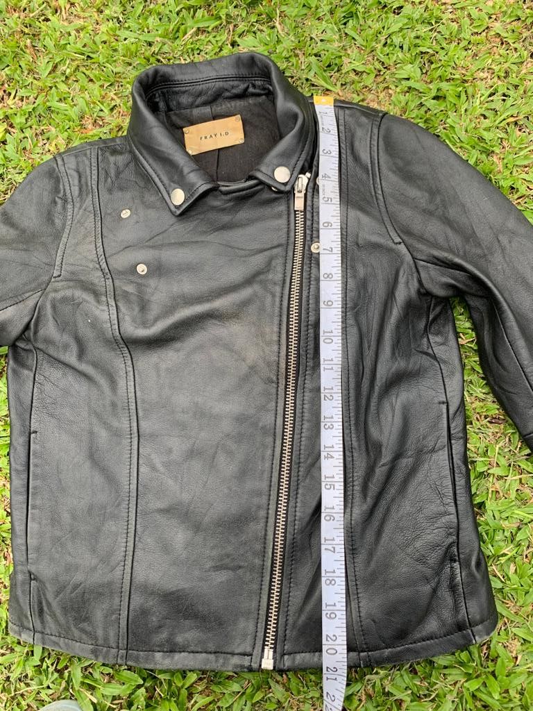 Designer × Japanese Brand Fray I.D leather Jacket Size S / US 4 / IT 40 - 16 Thumbnail