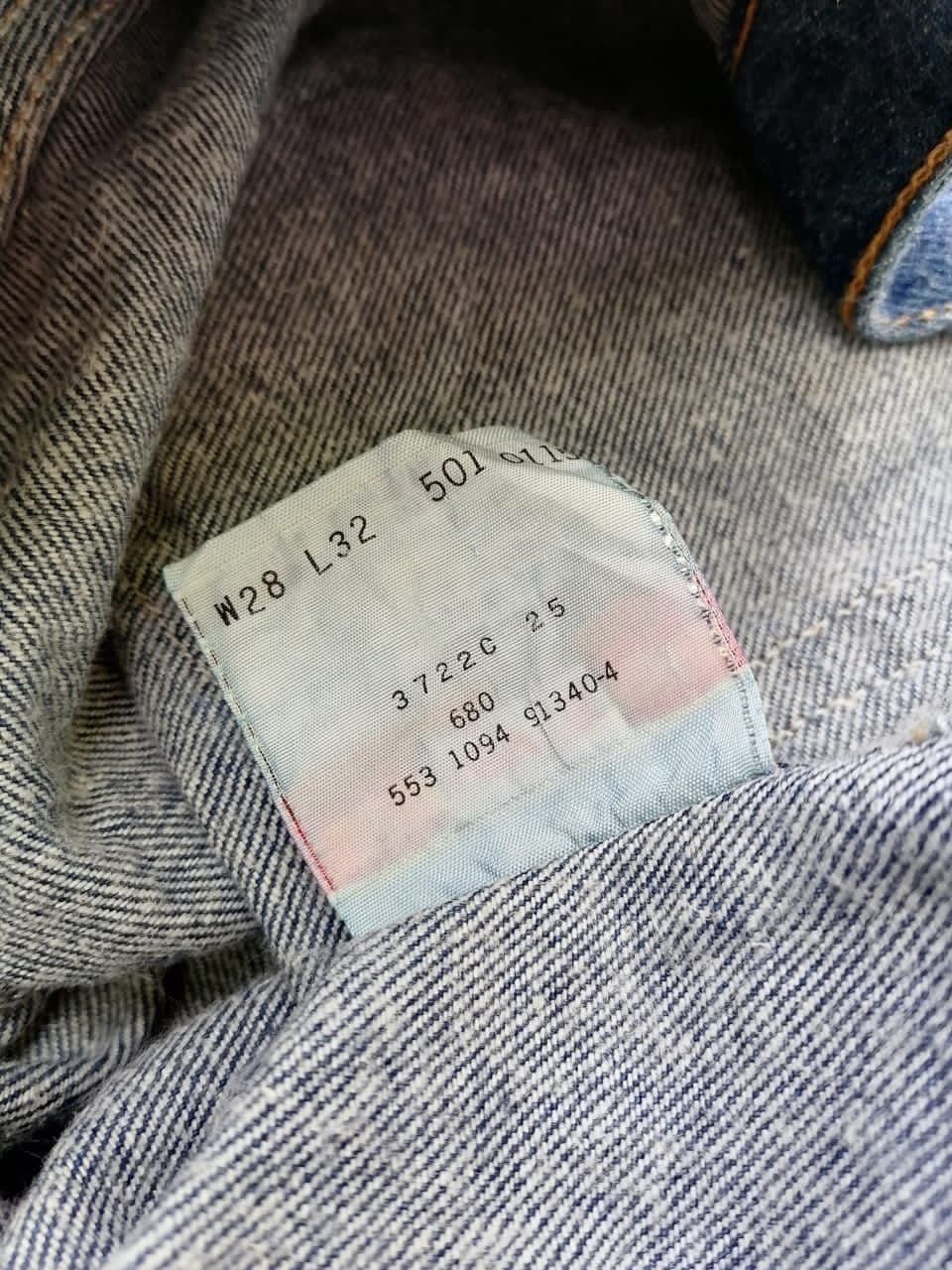 Levi's × Levi's Vintage Clothing Levi's Strauss 501 Fly Button Nice Design Denim Jeans Size US 28 / EU 44 - 10 Thumbnail