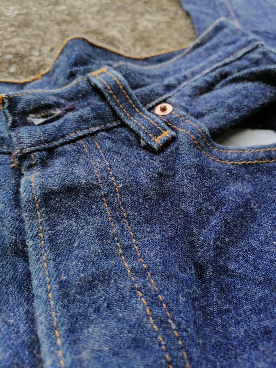 Levi's × Levi's Vintage Clothing Levi's Strauss 501 Fly Button Nice Design Denim Jeans Size US 28 / EU 44 - 3 Thumbnail