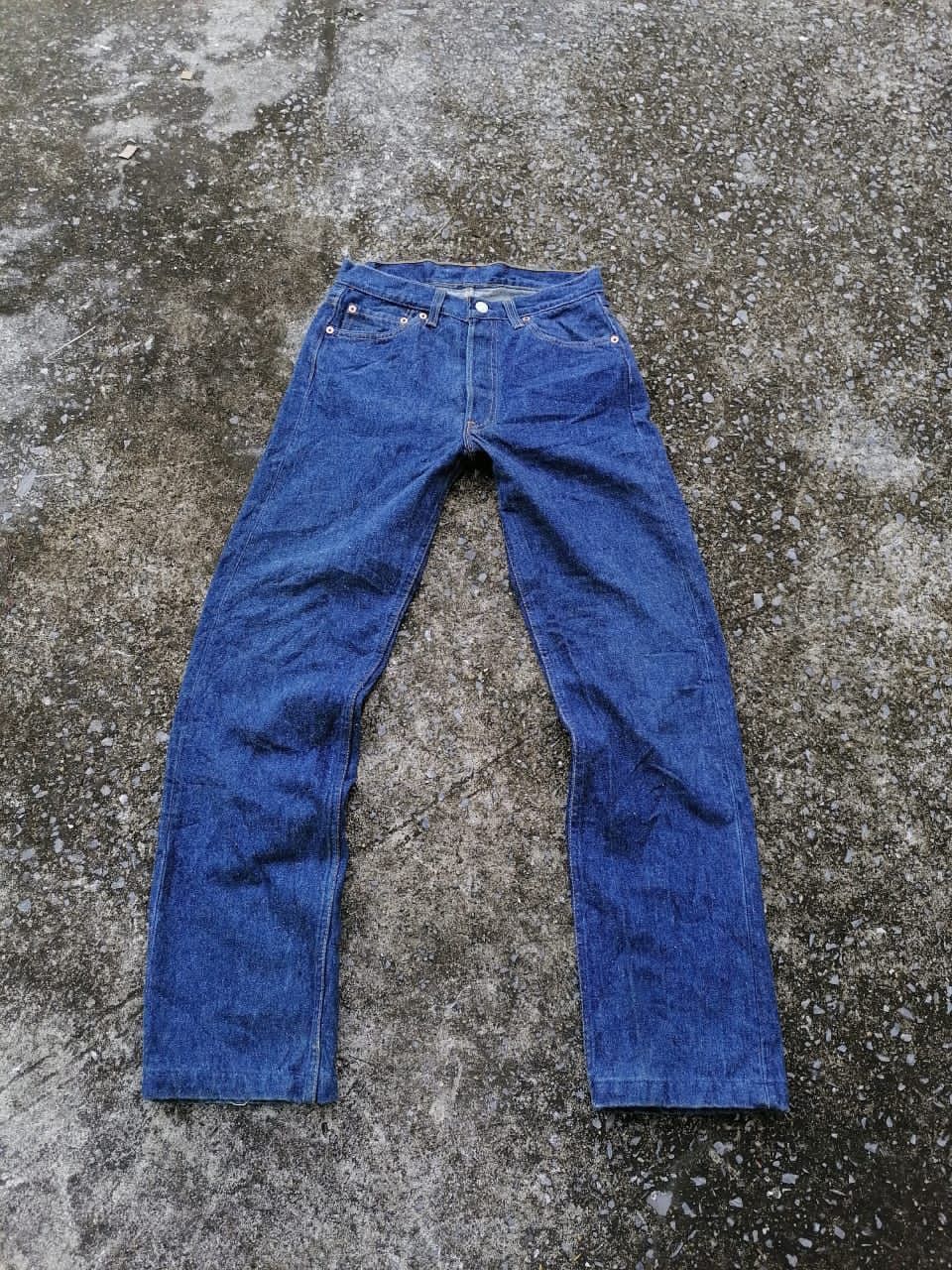 Levi's × Levi's Vintage Clothing Levi's Strauss 501 Fly Button Nice Design Denim Jeans Size US 28 / EU 44 - 1 Thumbnail