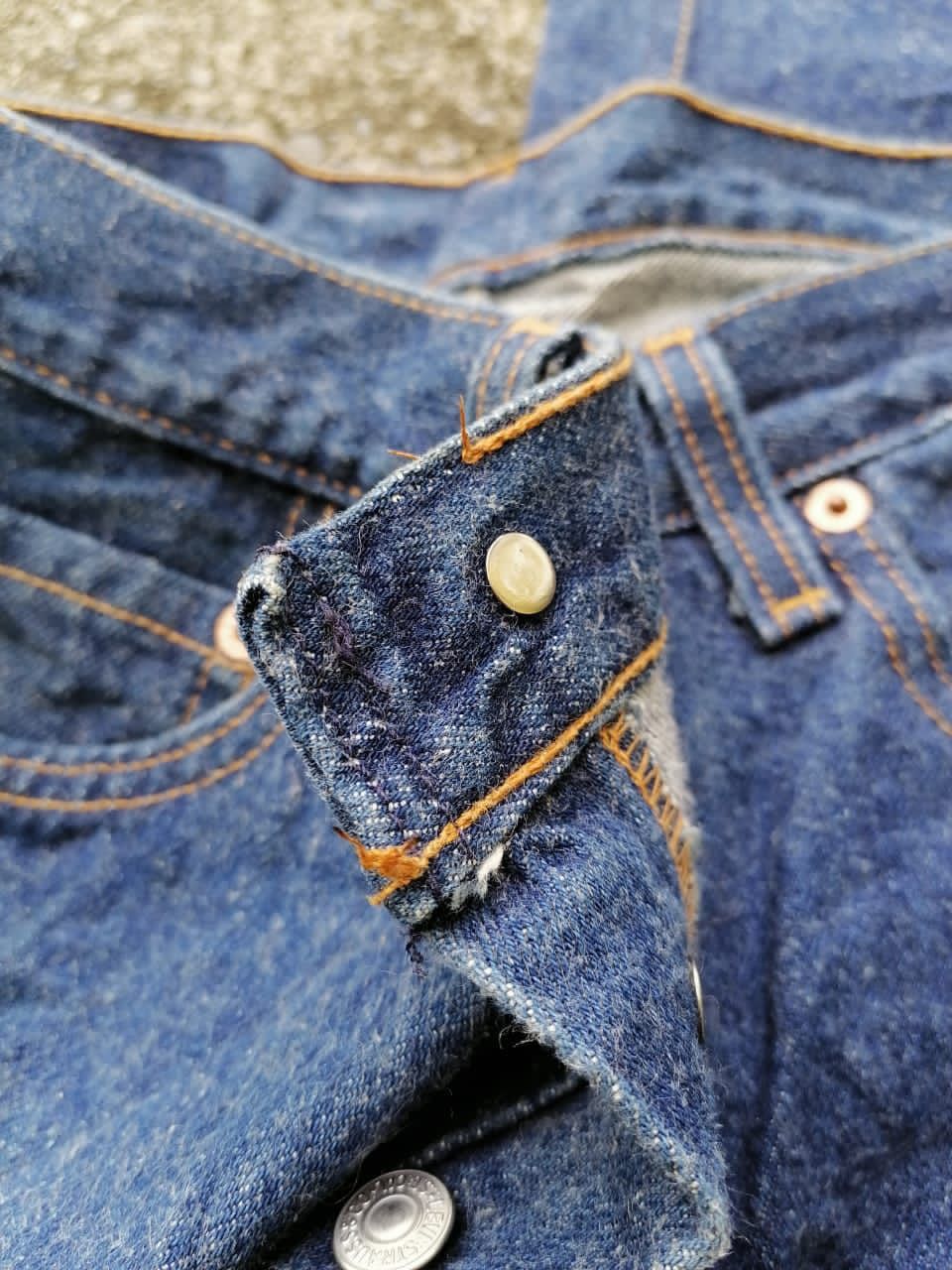 Levi's × Levi's Vintage Clothing Levi's Strauss 501 Fly Button Nice Design Denim Jeans Size US 28 / EU 44 - 5 Thumbnail