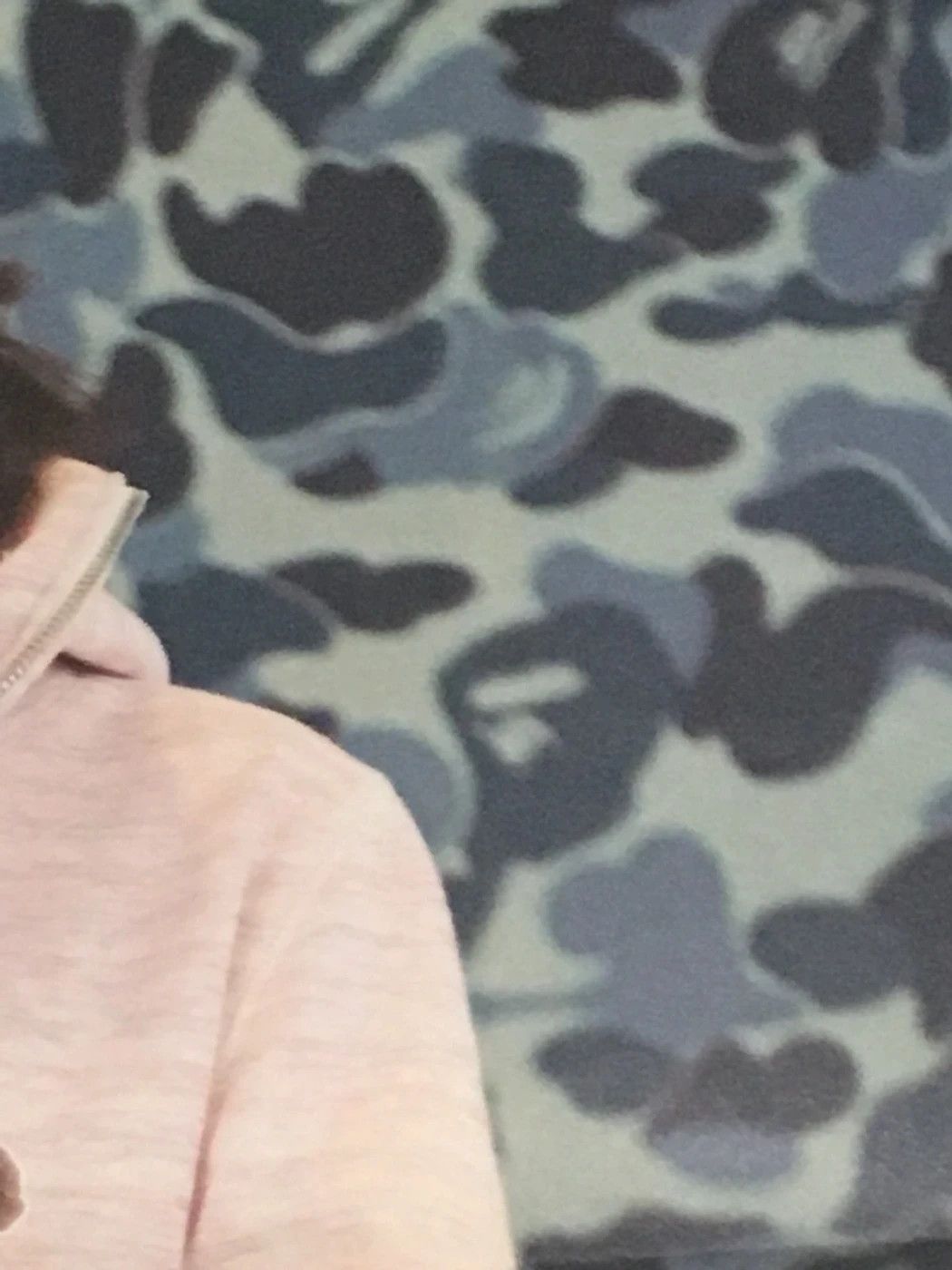 Bape BAPE Poster Blue Camo Japanese Girl Hoodie A Bathing Ape Size ONE SIZE - 5 Thumbnail