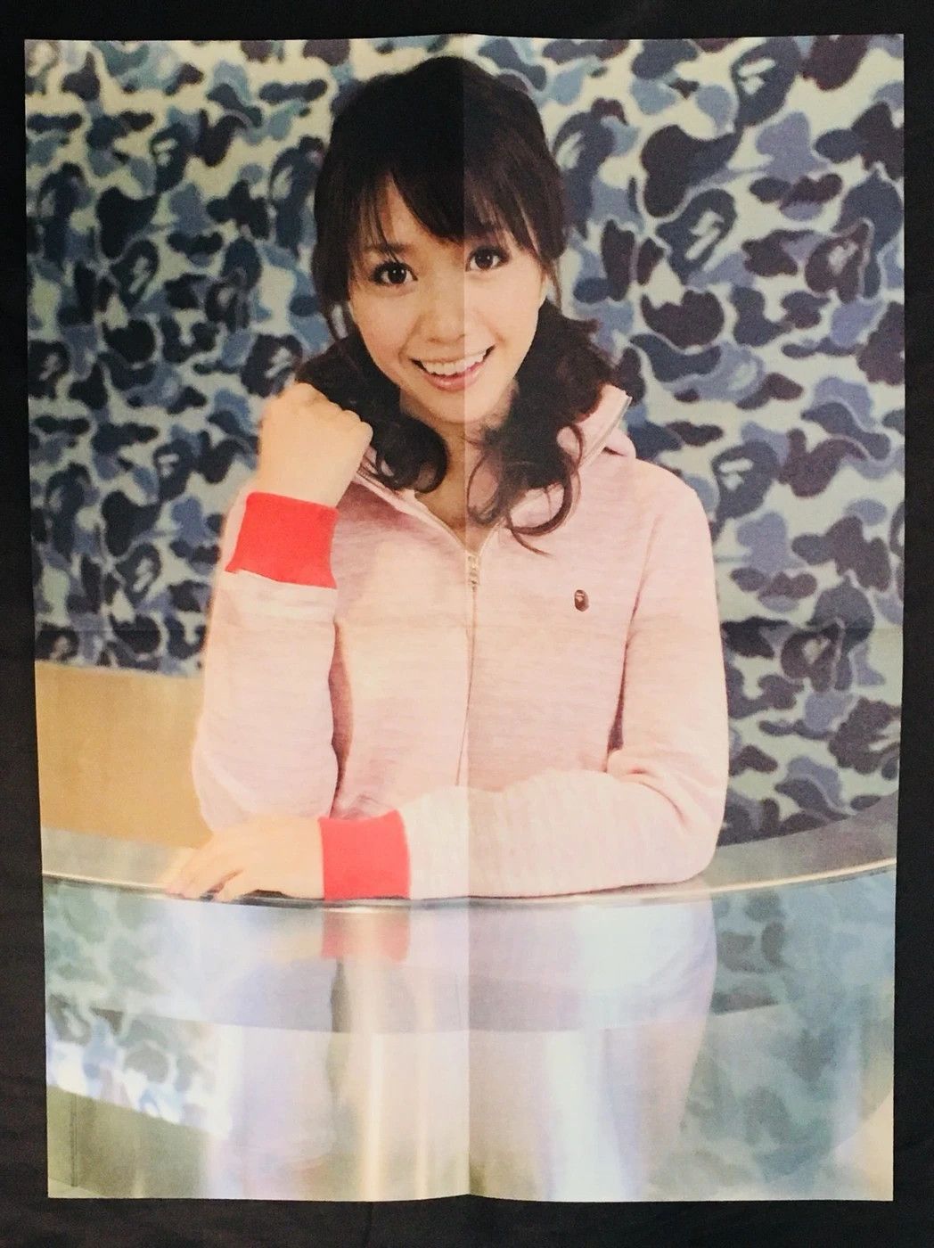 Bape BAPE Poster Blue Camo Japanese Girl Hoodie A Bathing Ape Size ONE SIZE - 1 Thumbnail