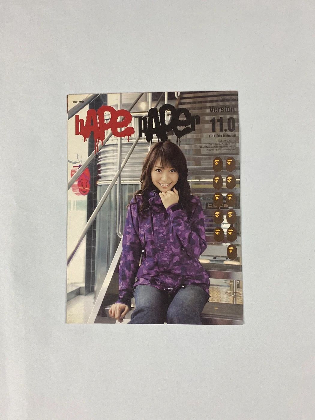 Bape BAPE Poster Blue Camo Japanese Girl Hoodie A Bathing Ape Size ONE SIZE - 2 Thumbnail