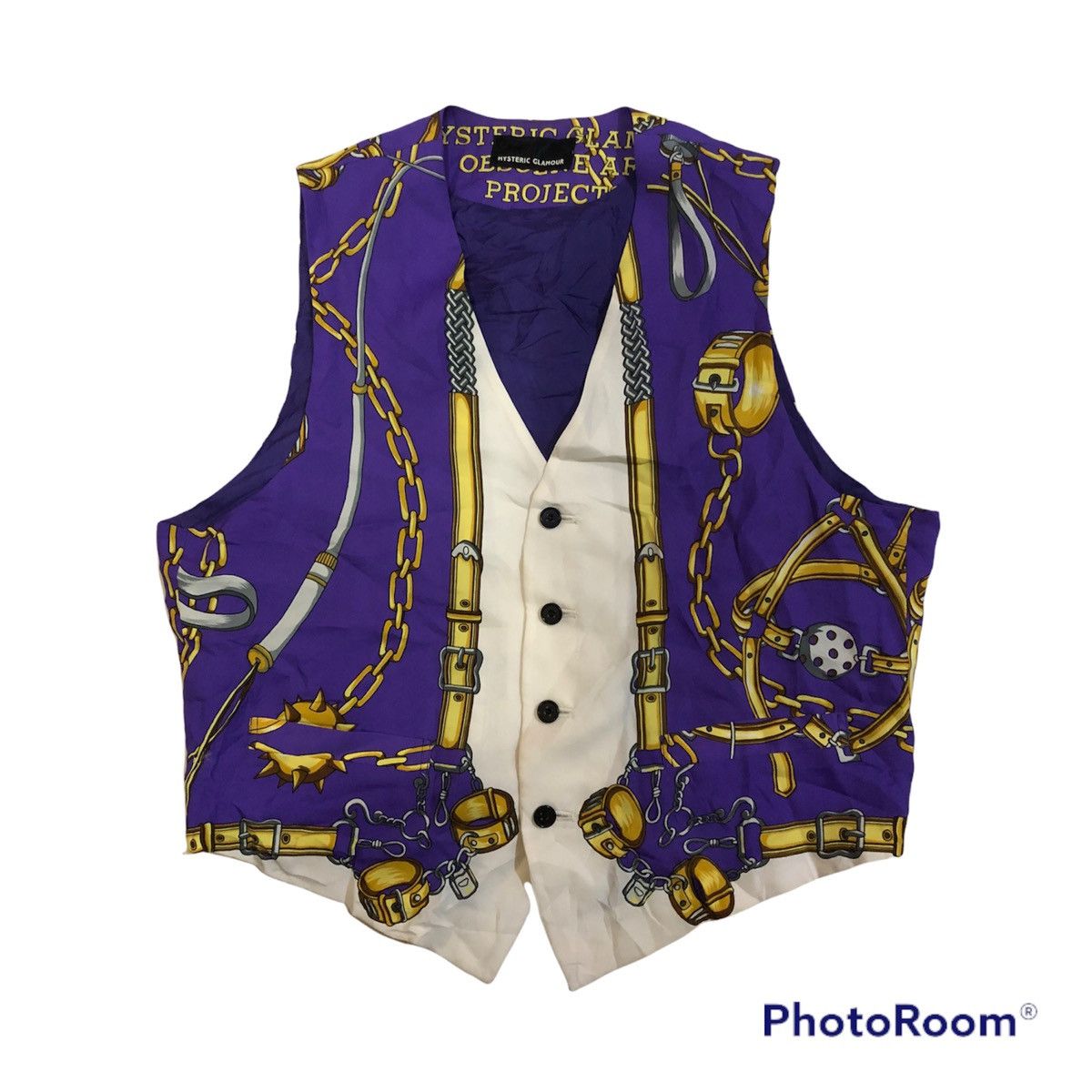 Hysteric Glamour Super rare Hysteric Glamour vest Obsent Art Project Size US M / EU 48-50 / 2 - 1 Thumbnail