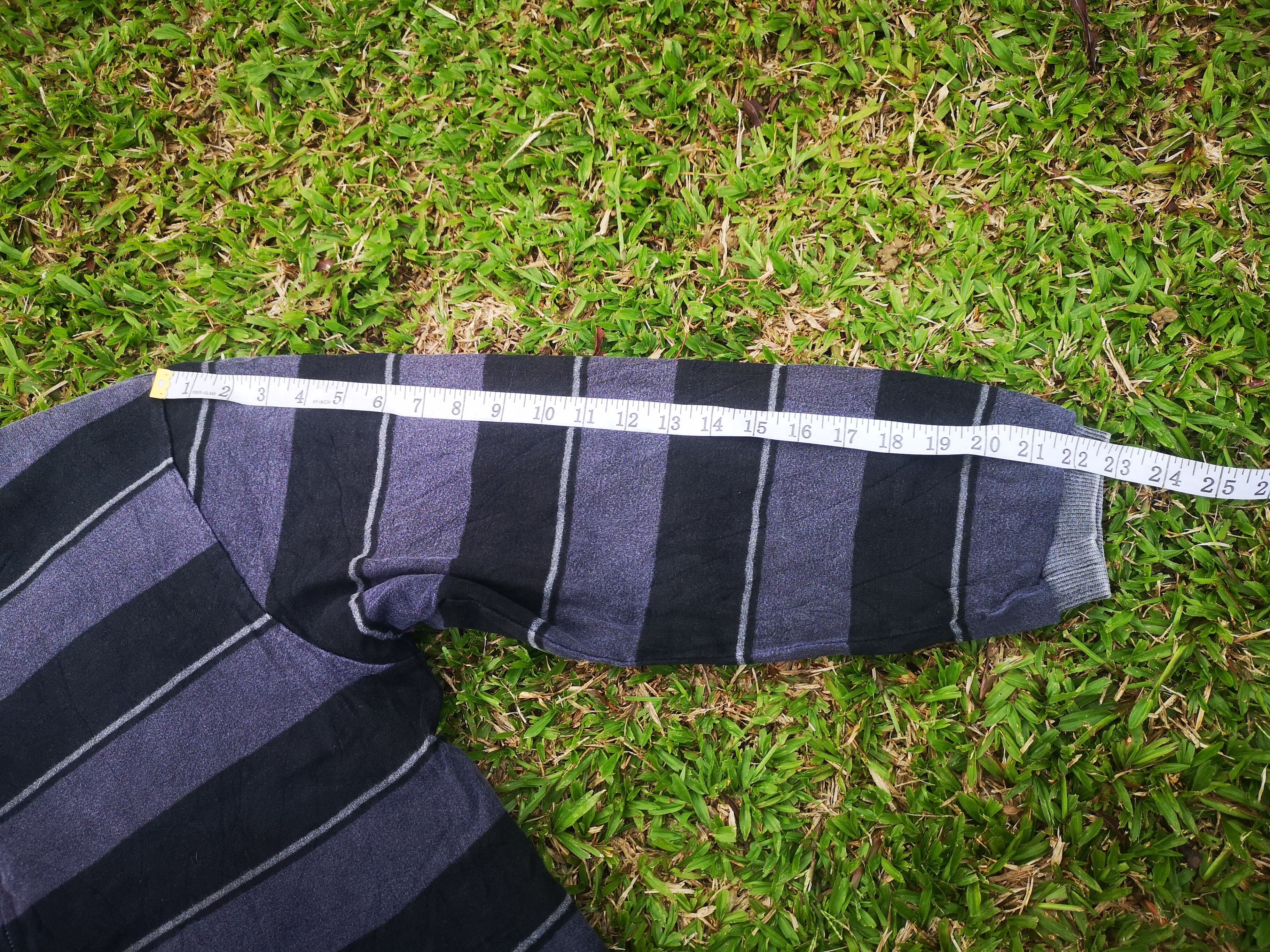 Japanese Brand × Vintage Vintage Milspec striped Sweater Size US M / EU 48-50 / 2 - 16 Thumbnail