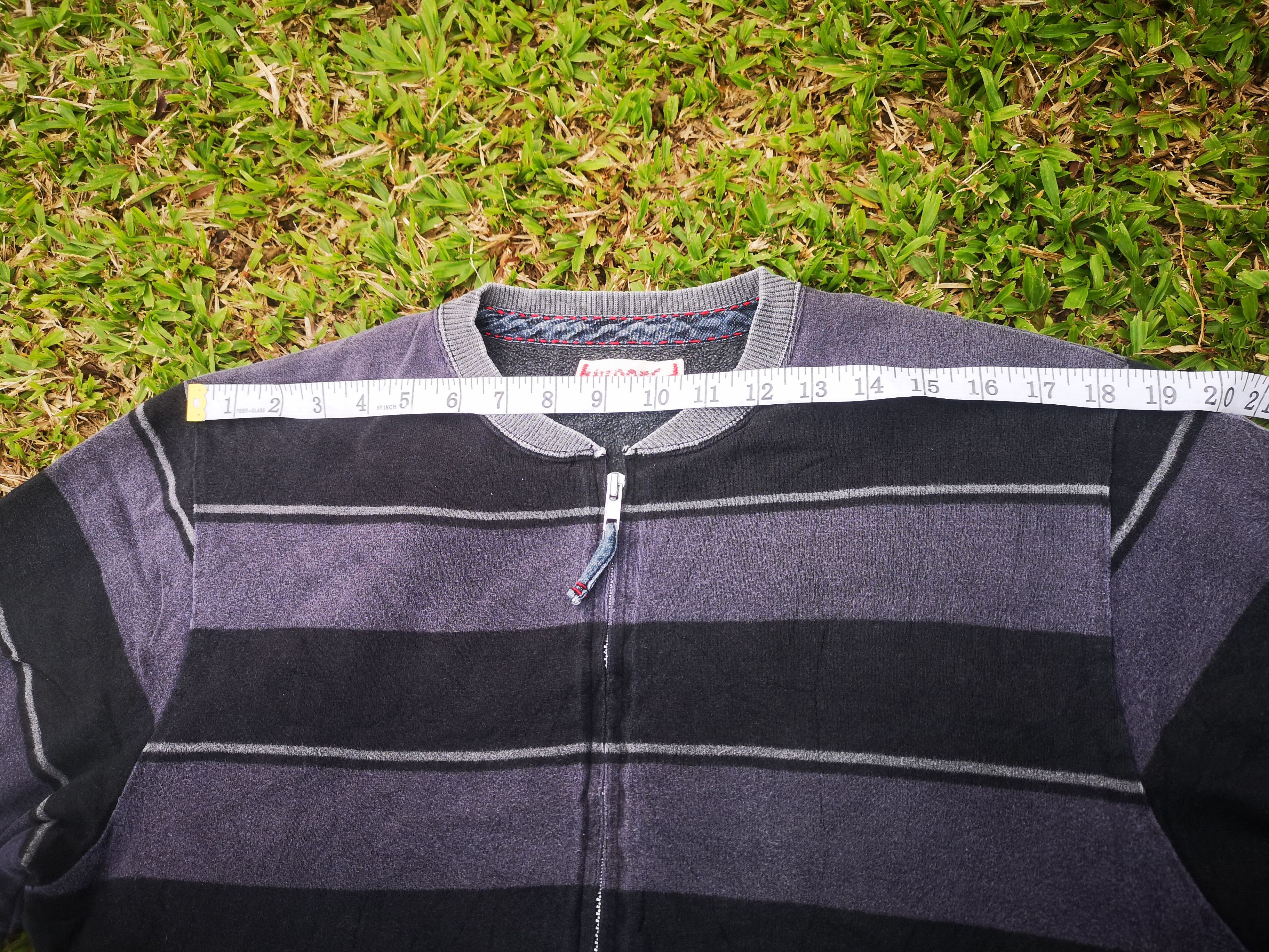 Japanese Brand × Vintage Vintage Milspec striped Sweater Size US M / EU 48-50 / 2 - 15 Thumbnail