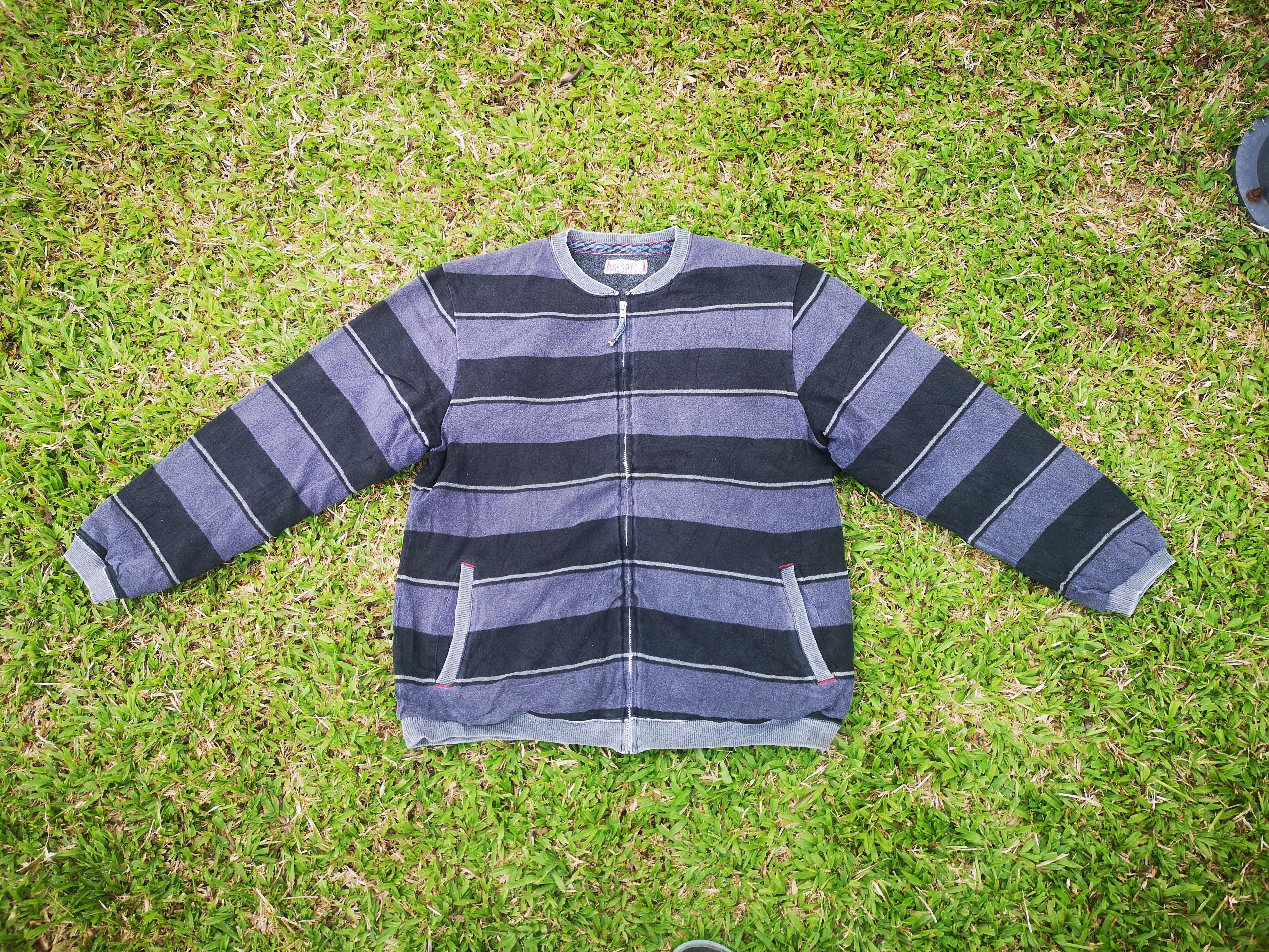 Japanese Brand × Vintage Vintage Milspec striped Sweater Size US M / EU 48-50 / 2 - 3 Thumbnail