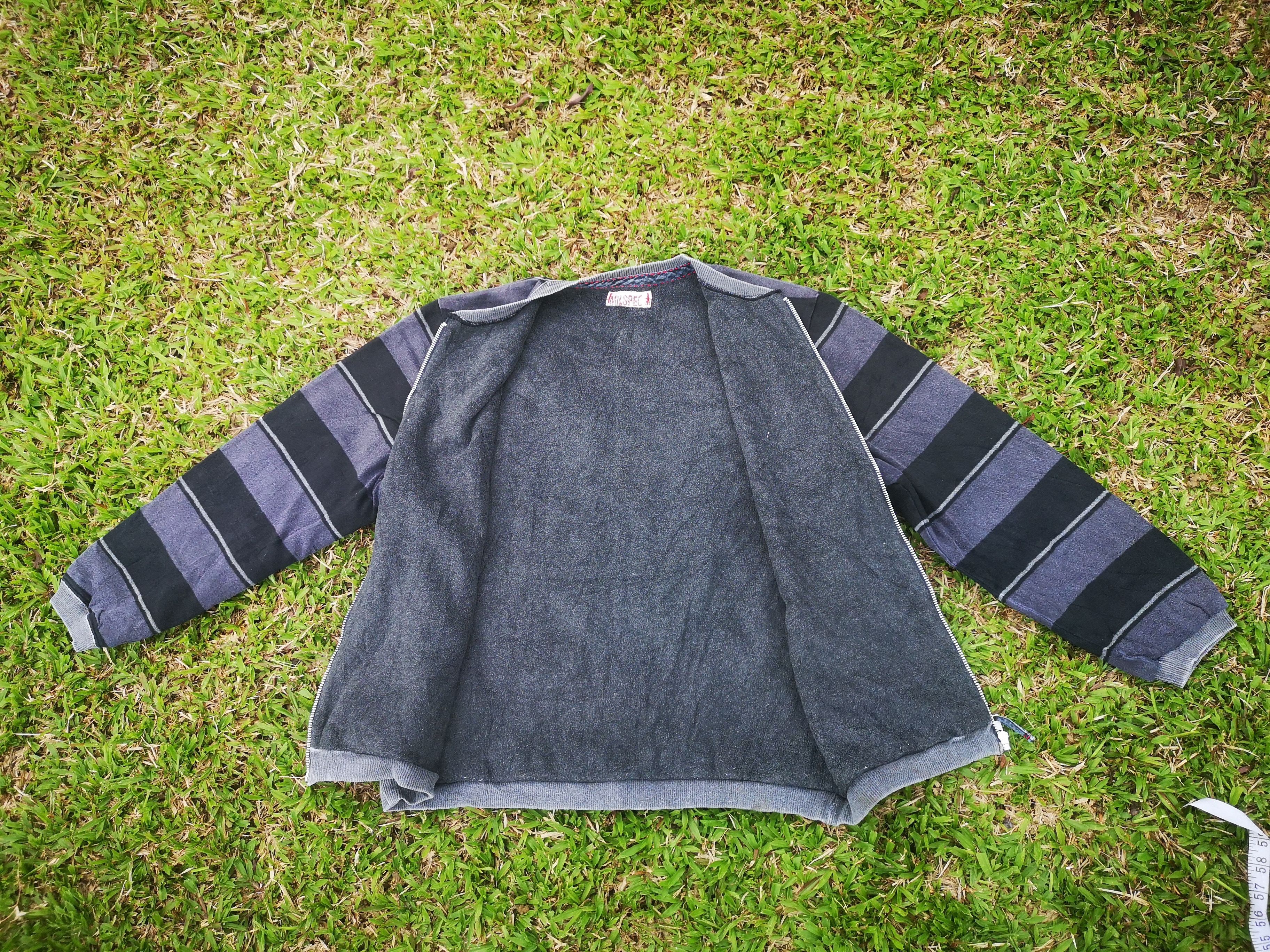 Japanese Brand × Vintage Vintage Milspec striped Sweater Size US M / EU 48-50 / 2 - 7 Thumbnail