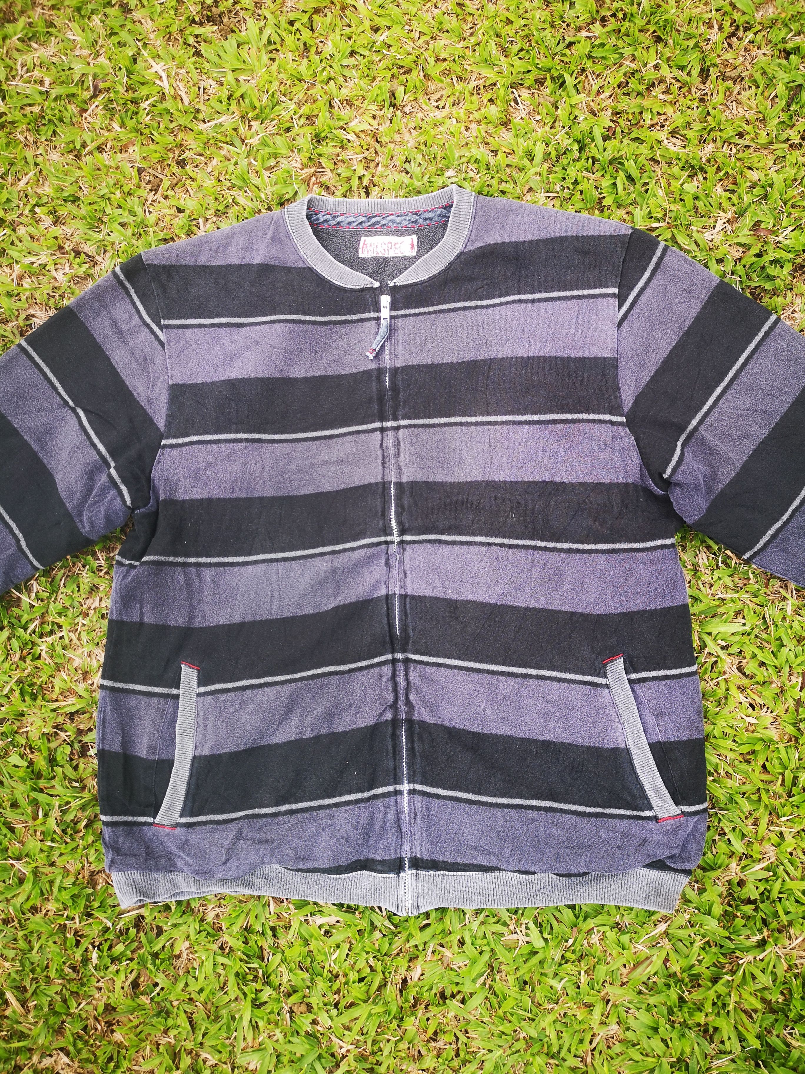 Japanese Brand × Vintage Vintage Milspec striped Sweater Size US M / EU 48-50 / 2 - 5 Thumbnail