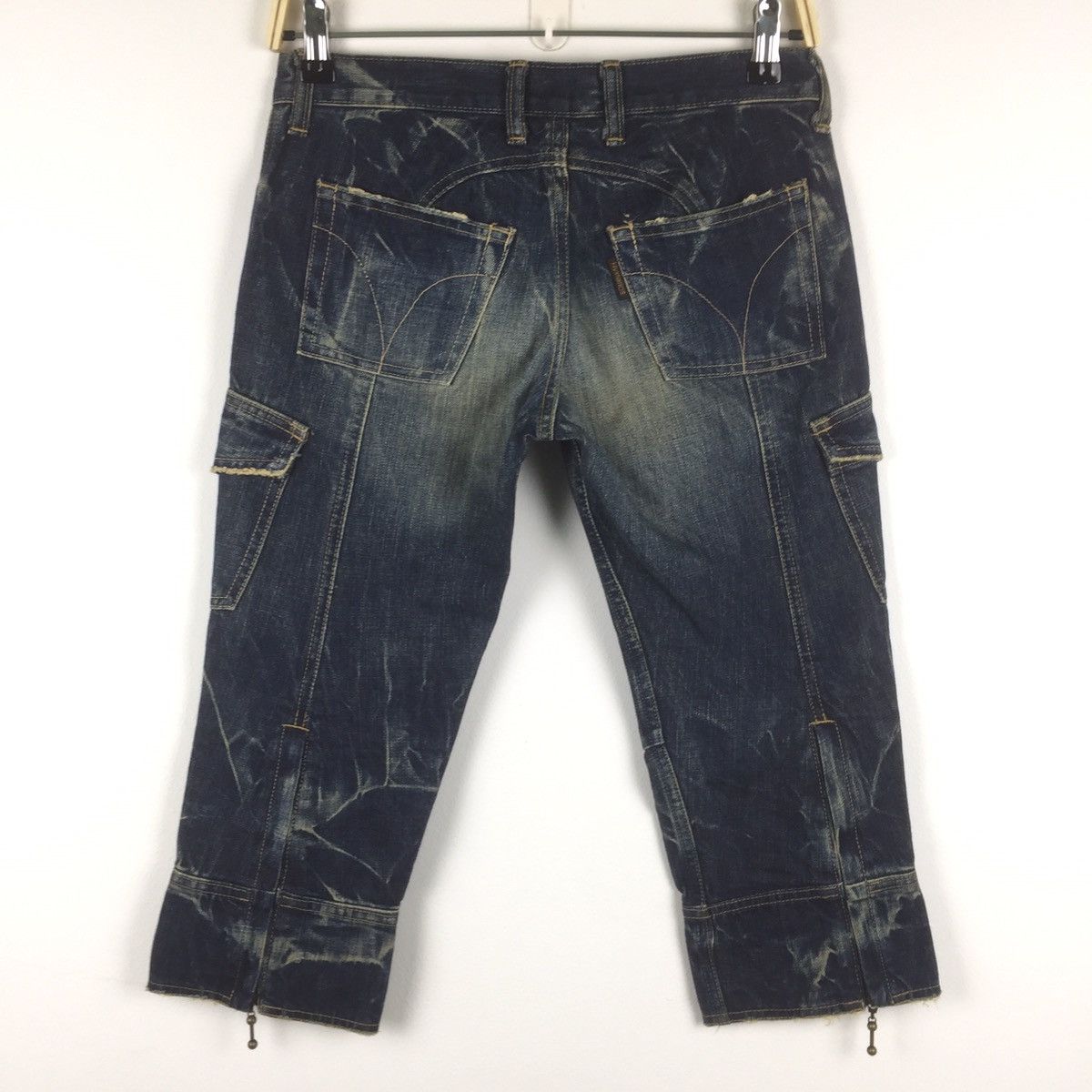Hysteric Glamour × Japanese Brand Hysteric glamour jeans 3 quarters multiple pocket Size 29" - 4 Thumbnail