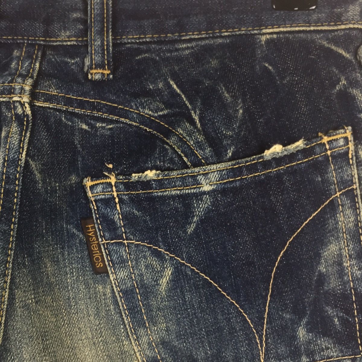 Hysteric Glamour × Japanese Brand Hysteric glamour jeans 3 quarters multiple pocket Size 29" - 5 Thumbnail
