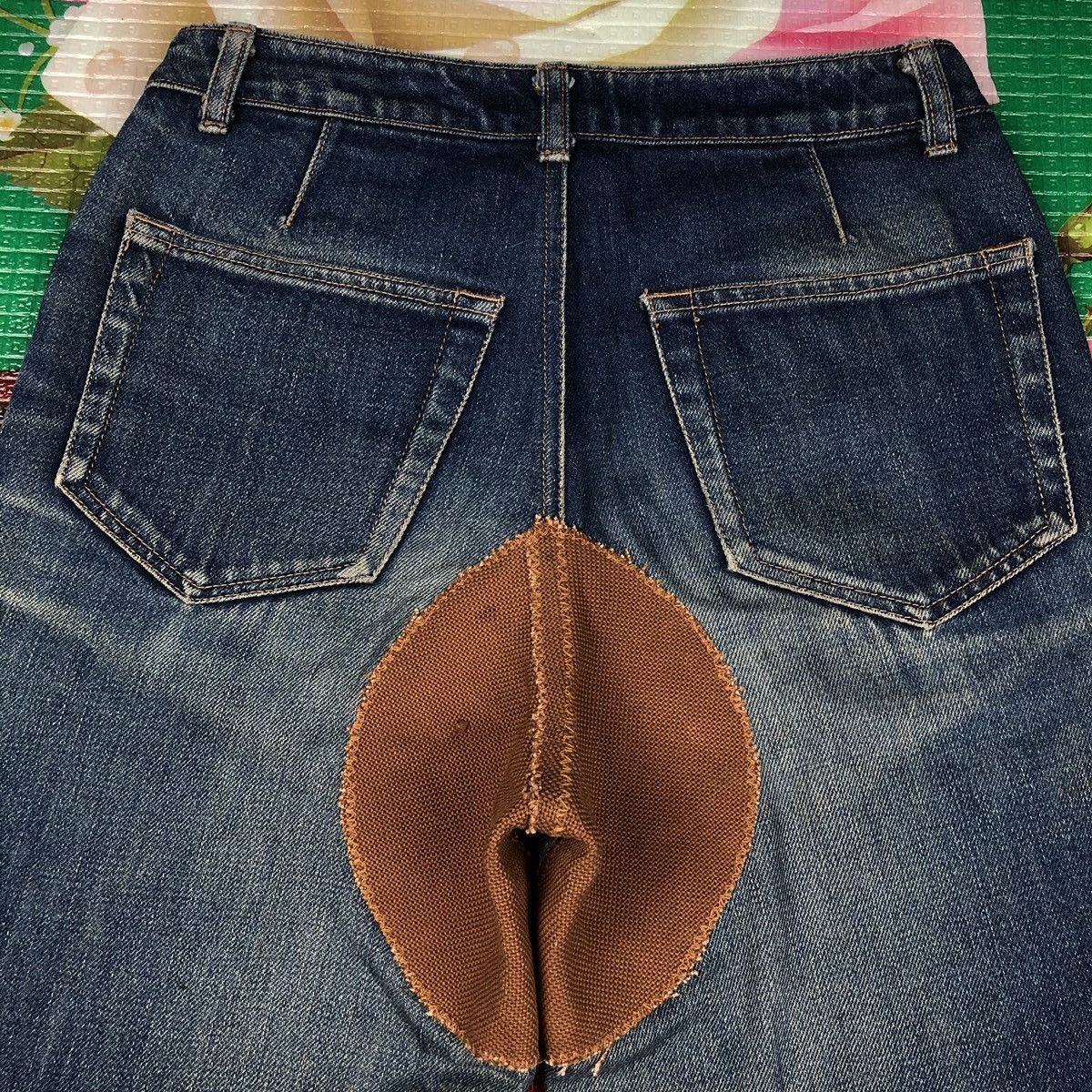 Issey Miyake × Japanese Brand × Tsumori Chisato Tsumori chisato patchwork sashiko bear college drop out Size US 28 / EU 44 - 7 Thumbnail