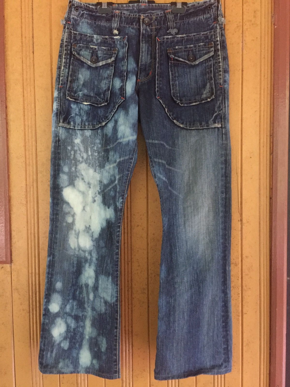 Edwin × Japanese Brand Edwin Bush pants 6 pocket acid wash Size US 34 / EU 50 - 1 Thumbnail