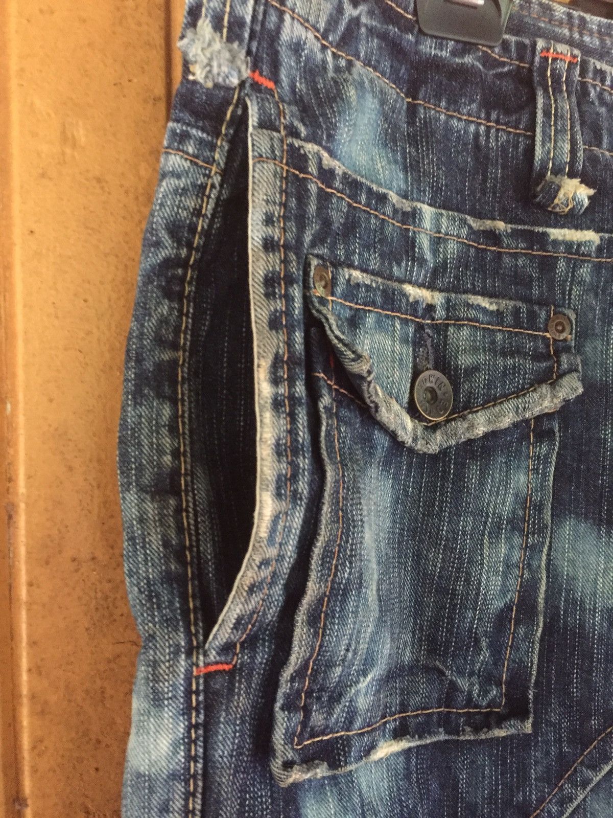 Edwin × Japanese Brand Edwin Bush pants 6 pocket acid wash Size US 34 / EU 50 - 6 Thumbnail