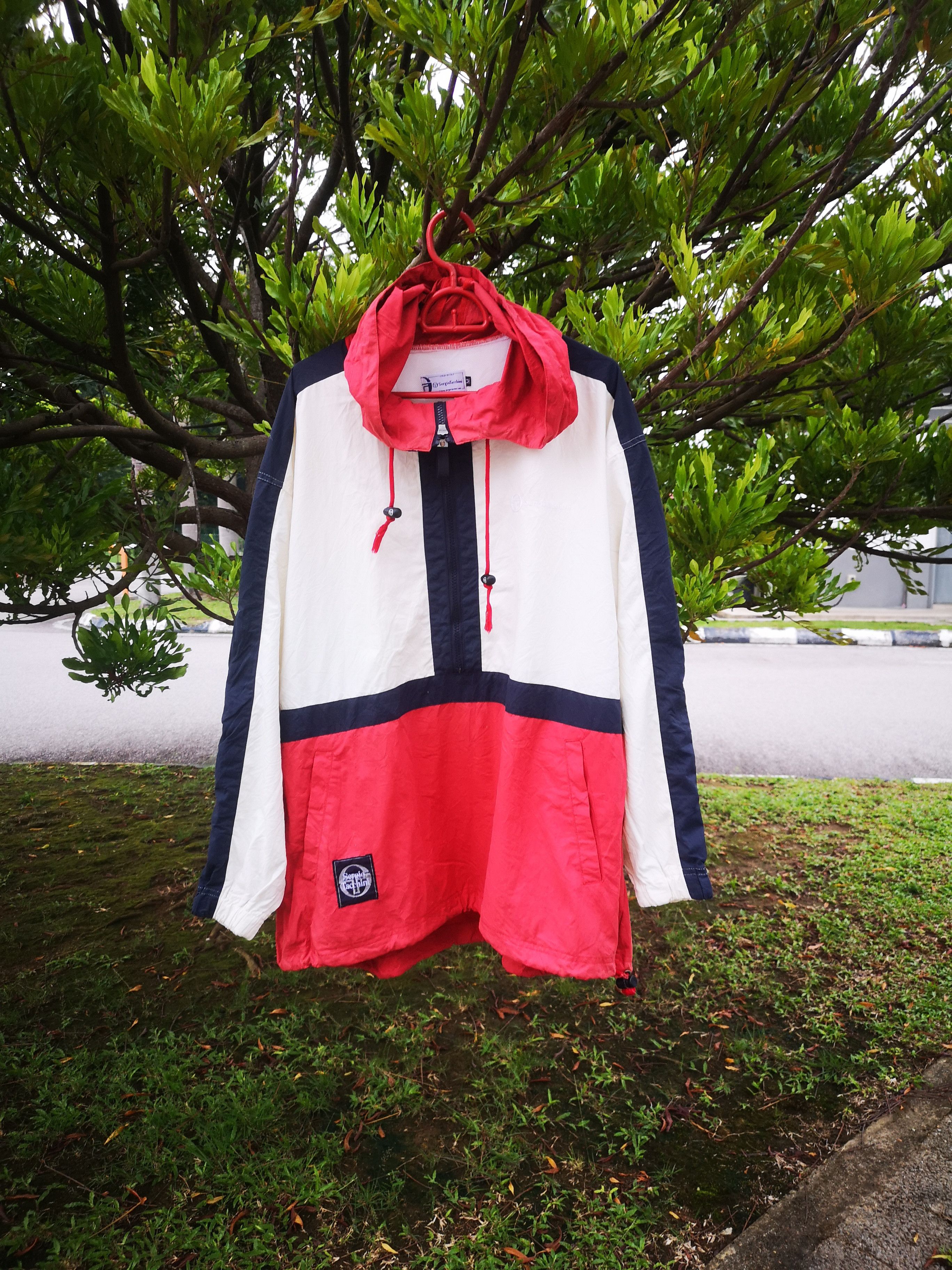Sergio Tacchini × Vintage Vintage Sergio Tacchini windbreaker Size US M / EU 48-50 / 2 - 1 Thumbnail