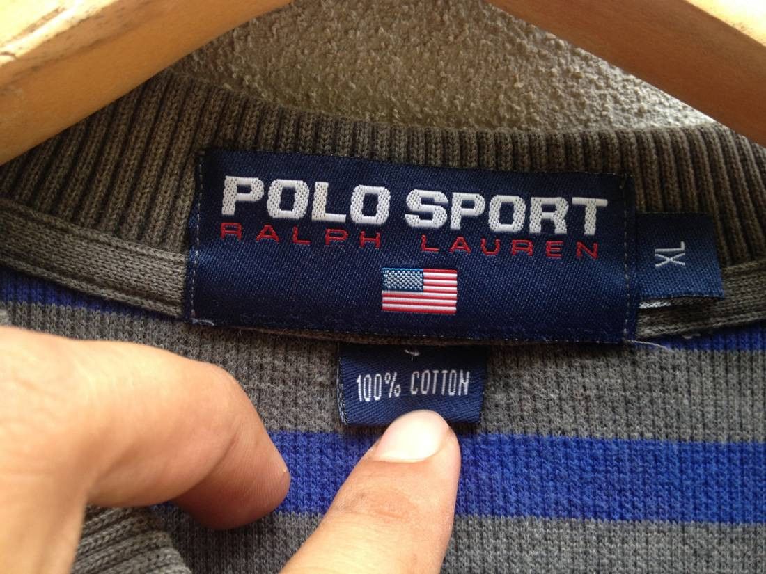 Polo Ralph Lauren Polo Sport Ralph Lauren Mens Color Striped Polo Shirt Size US XL / EU 56 / 4 - 3 Thumbnail