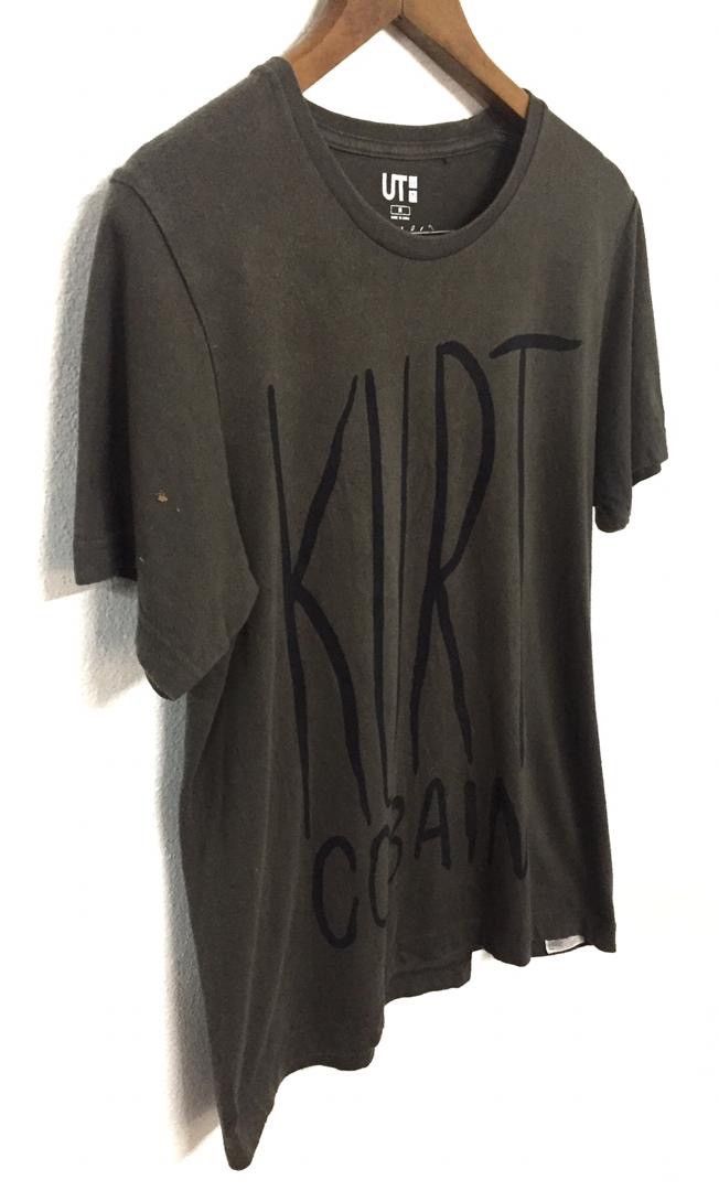 Band Tees × Uniqlo Kurt Cobain X Uniqlo Tee/ Nirvana/ Band Grunge Limited cw21 Size US M / EU 48-50 / 2 - 2 Thumbnail