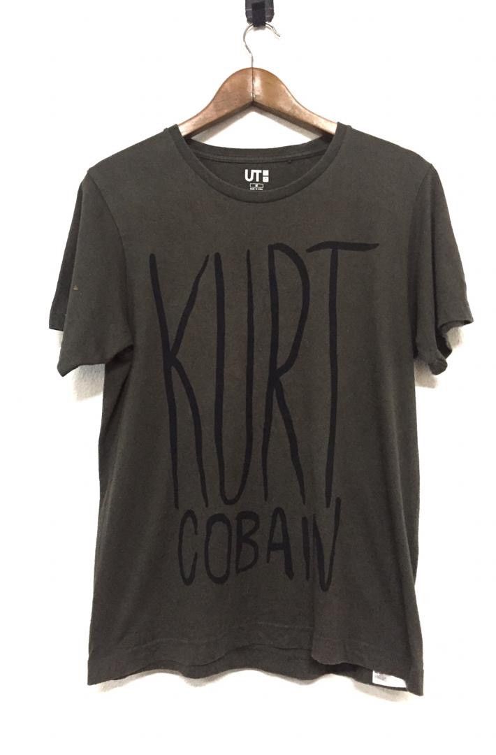 Band Tees × Uniqlo Kurt Cobain X Uniqlo Tee/ Nirvana/ Band Grunge Limited cw21 Size US M / EU 48-50 / 2 - 1 Thumbnail