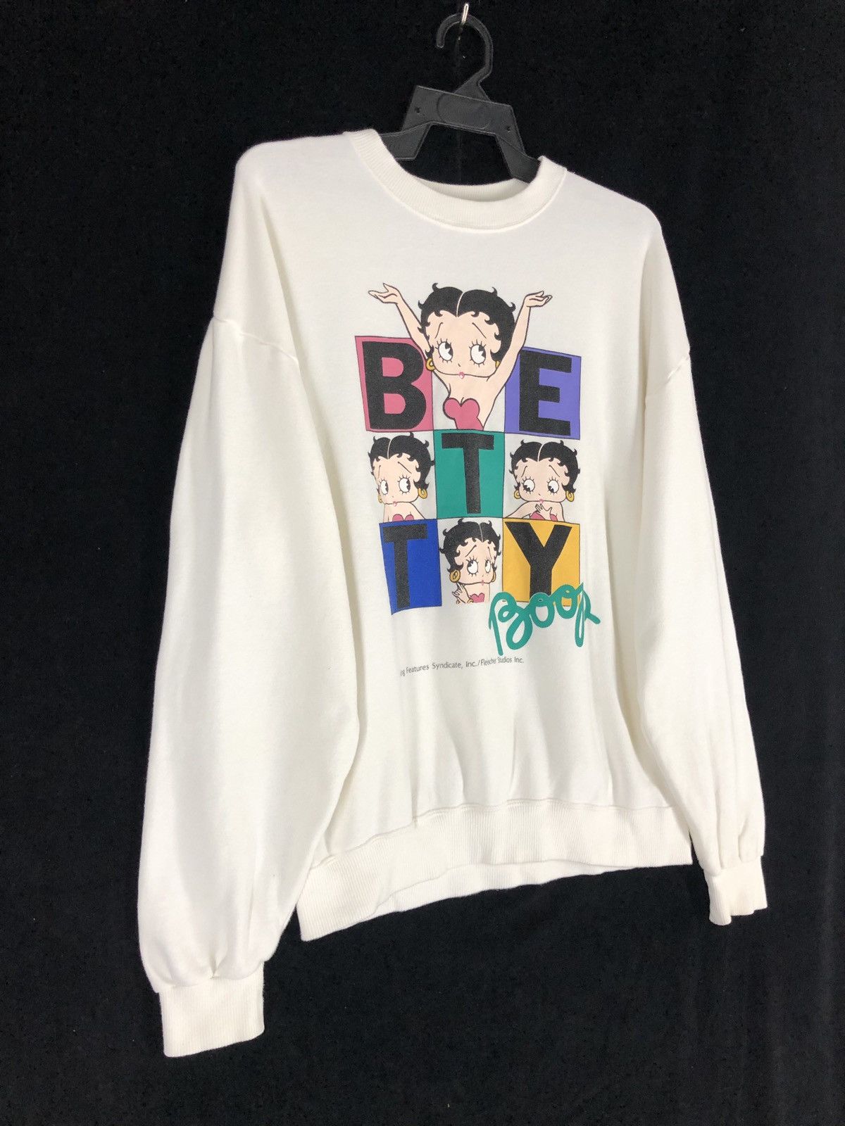 Cartoon Network × Japanese Brand × Vintage Vintage Betty Boop Sweatshirt Biglogo Sexy Betty Boop cw21 Size US L / EU 52-54 / 3 - 3 Thumbnail