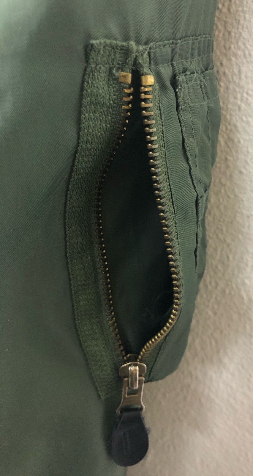 Japanese Brand Vintage Japanese MA-1 Bomber Jacket Olive Green with Size US L / EU 52-54 / 3 - 6 Thumbnail