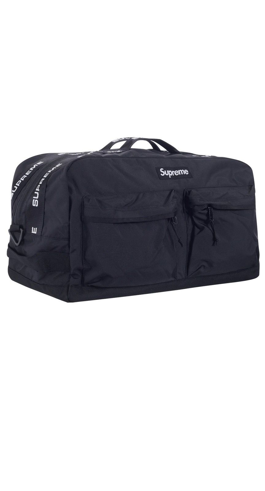 image of Supreme Duffle Bag Black Fw22, Men's