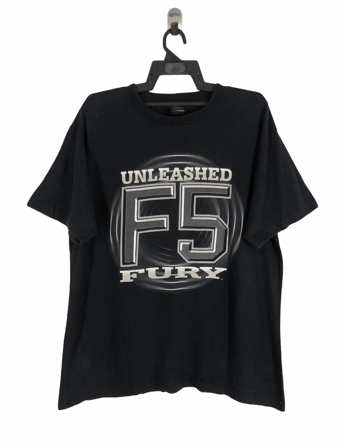 Vintage × WWE × WWF Vintage WWE “F5 Unleashed Fury” Brock Lesnar T-Shirt Size US L / EU 52-54 / 3 - 3 Thumbnail
