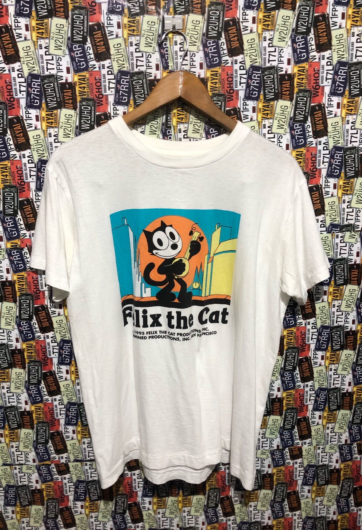 Cartoon Network 90s Felix The Cat Tee cw21 Size US M / EU 48-50 / 2 - 1 Thumbnail