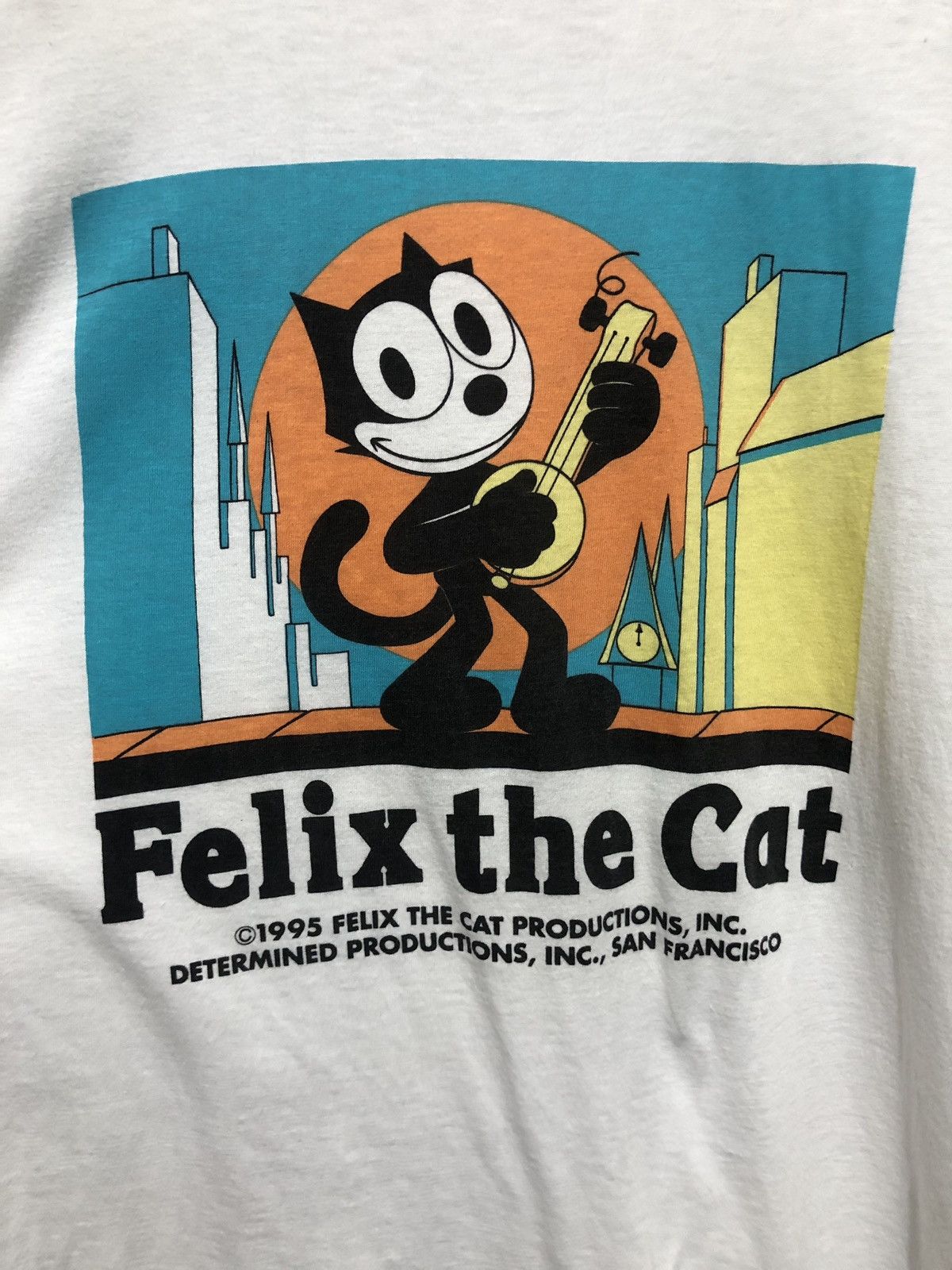 Cartoon Network 90s Felix The Cat Tee cw21 Size US M / EU 48-50 / 2 - 2 Thumbnail