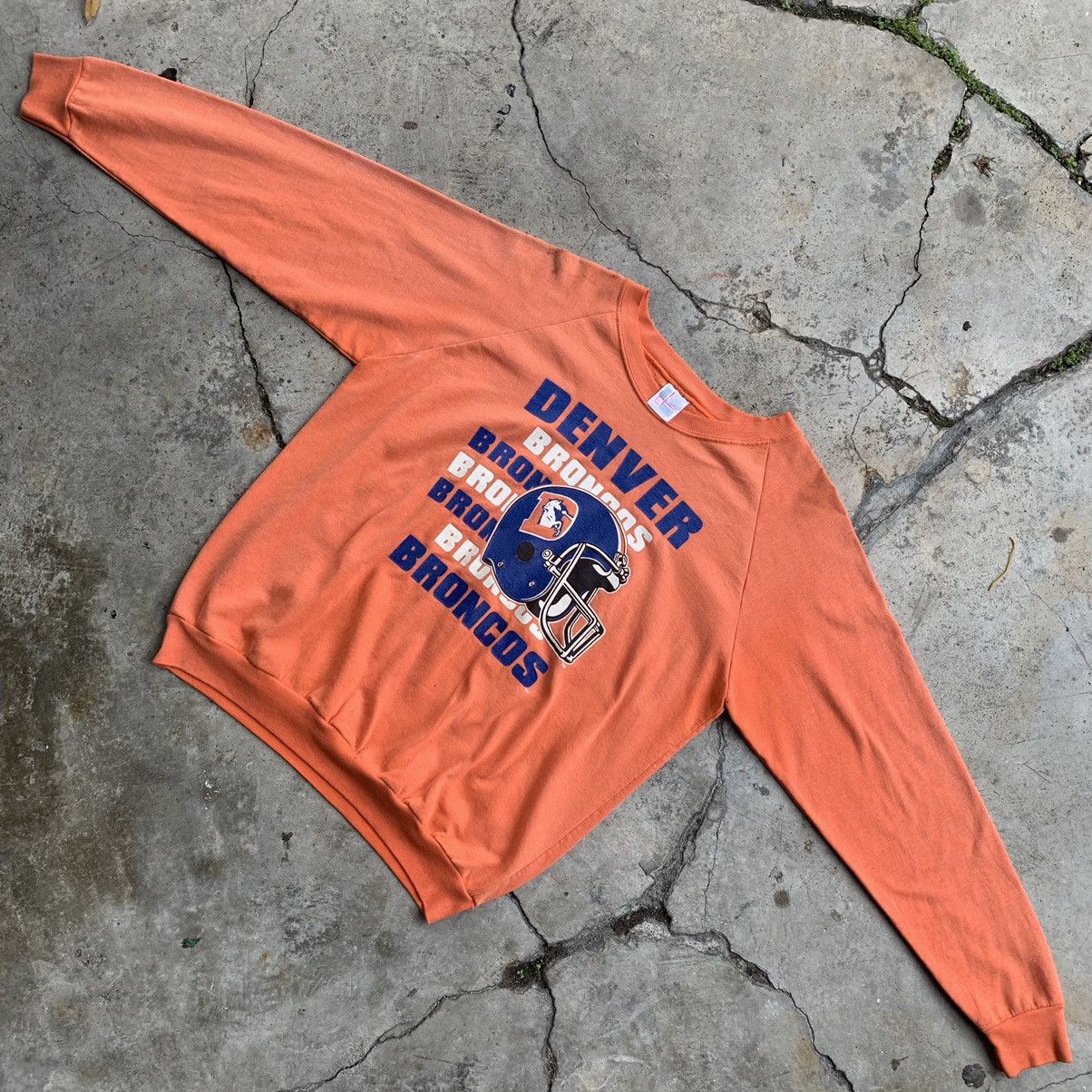 NFL NFL Denver Broncos vintage 90s sweatshirt Size US XL / EU 56 / 4 - 4 Thumbnail