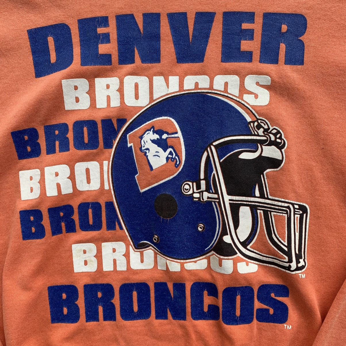 NFL NFL Denver Broncos vintage 90s sweatshirt Size US XL / EU 56 / 4 - 7 Thumbnail
