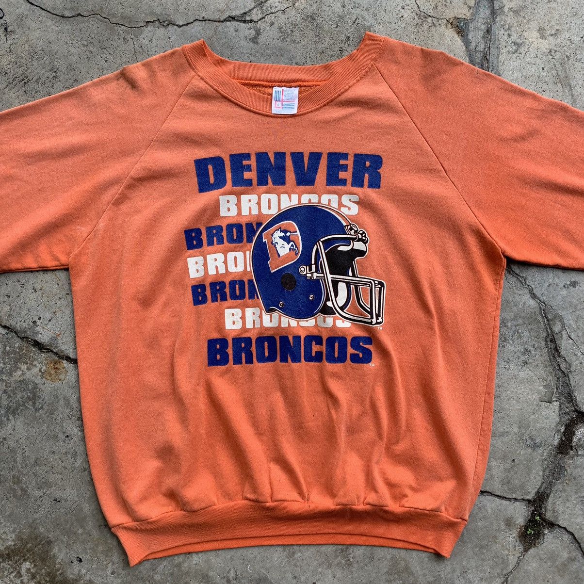 NFL NFL Denver Broncos vintage 90s sweatshirt Size US XL / EU 56 / 4 - 3 Thumbnail