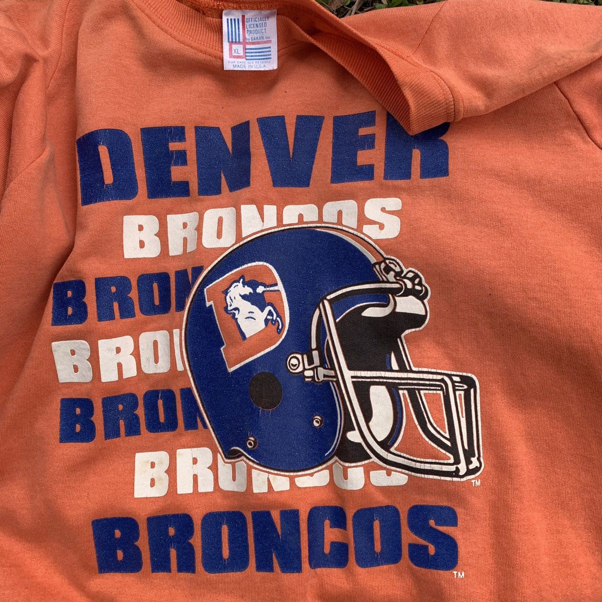 NFL NFL Denver Broncos vintage 90s sweatshirt Size US XL / EU 56 / 4 - 13 Thumbnail
