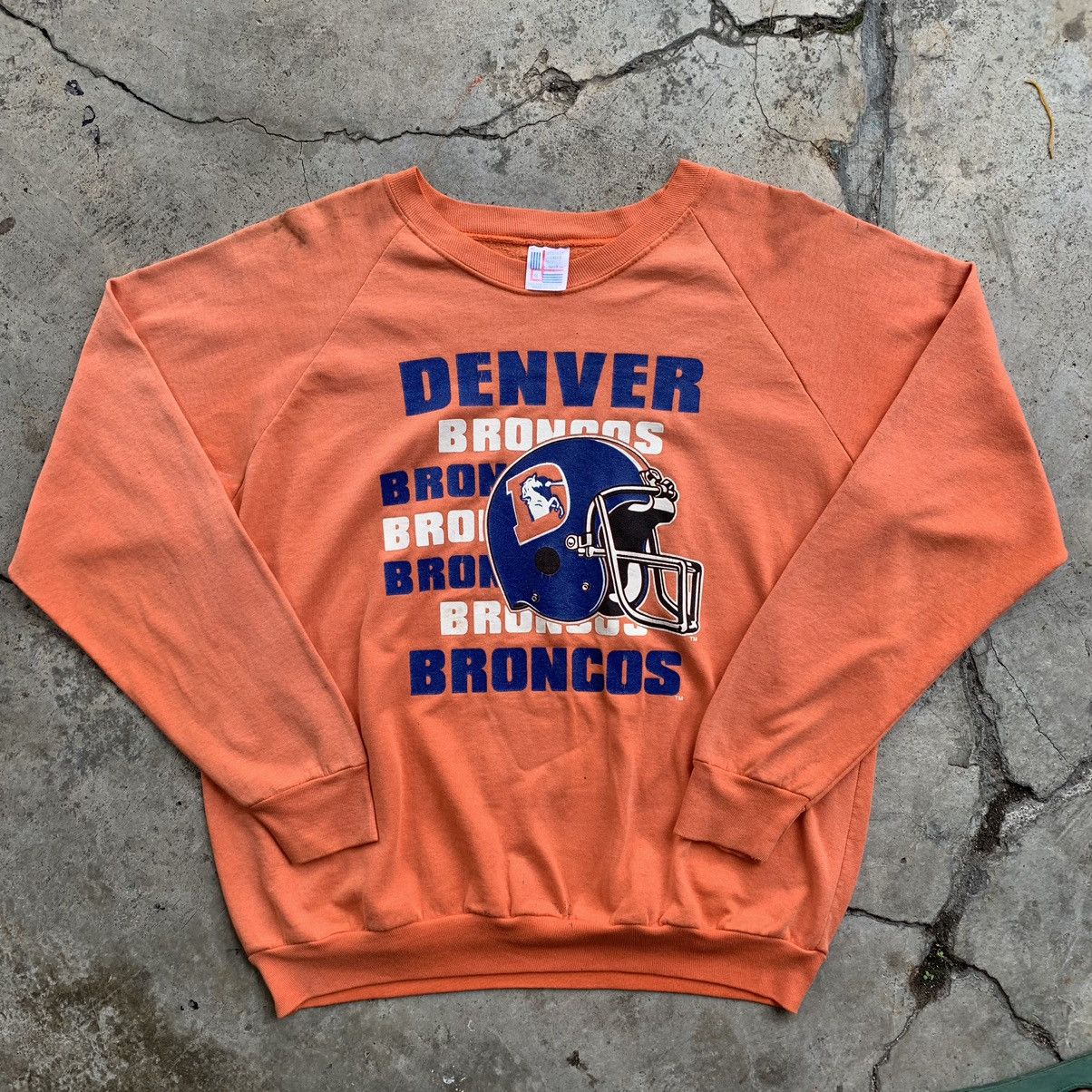 NFL NFL Denver Broncos vintage 90s sweatshirt Size US XL / EU 56 / 4 - 1 Thumbnail