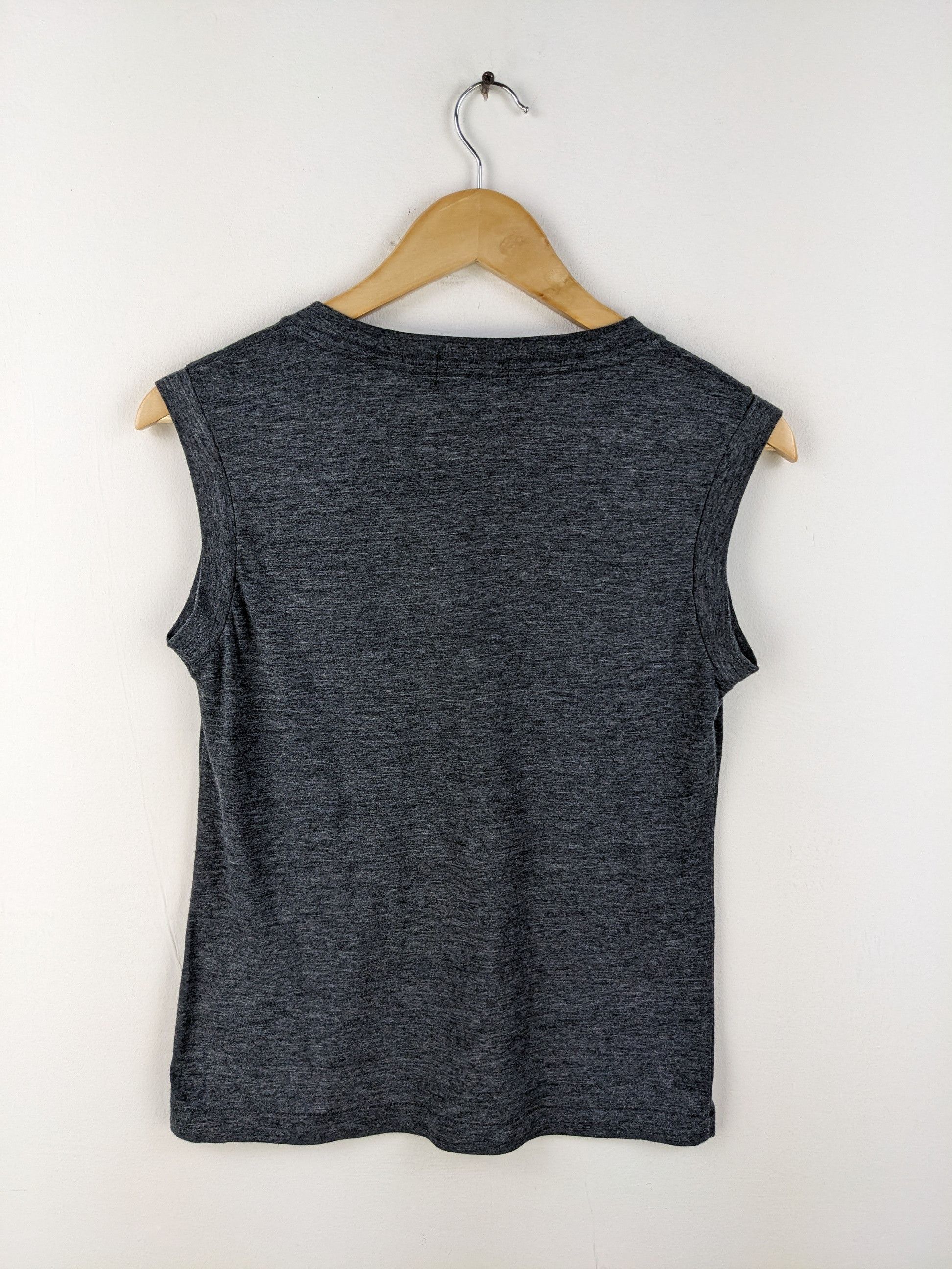 Issey Miyake × Japanese Brand × Zucca Vintage Zucca Tank Tops Keep On Evolving Single Stitch Size XS / US 0-2 / IT 36-38 - 8 Thumbnail