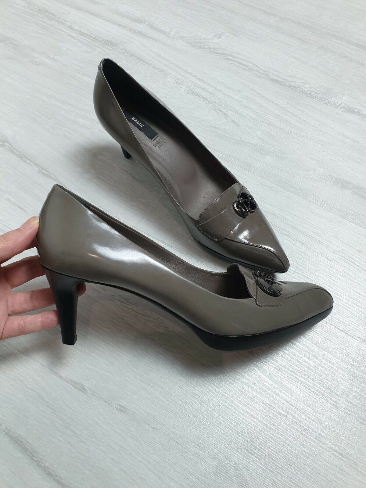 Bally Heels Patent Leather Size EU 39