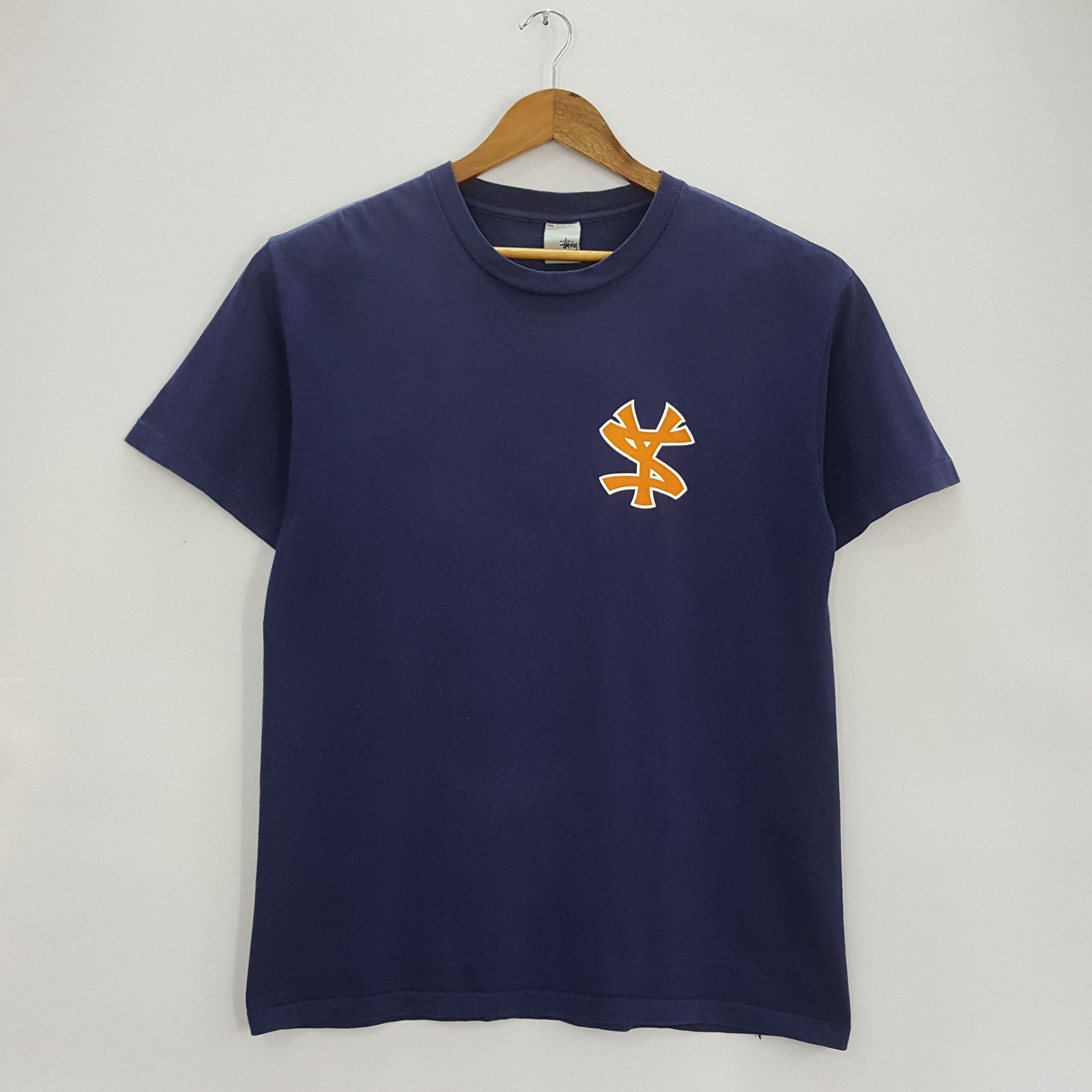 Vintage STUSSY X NY Yankees design t-shirt made in USA